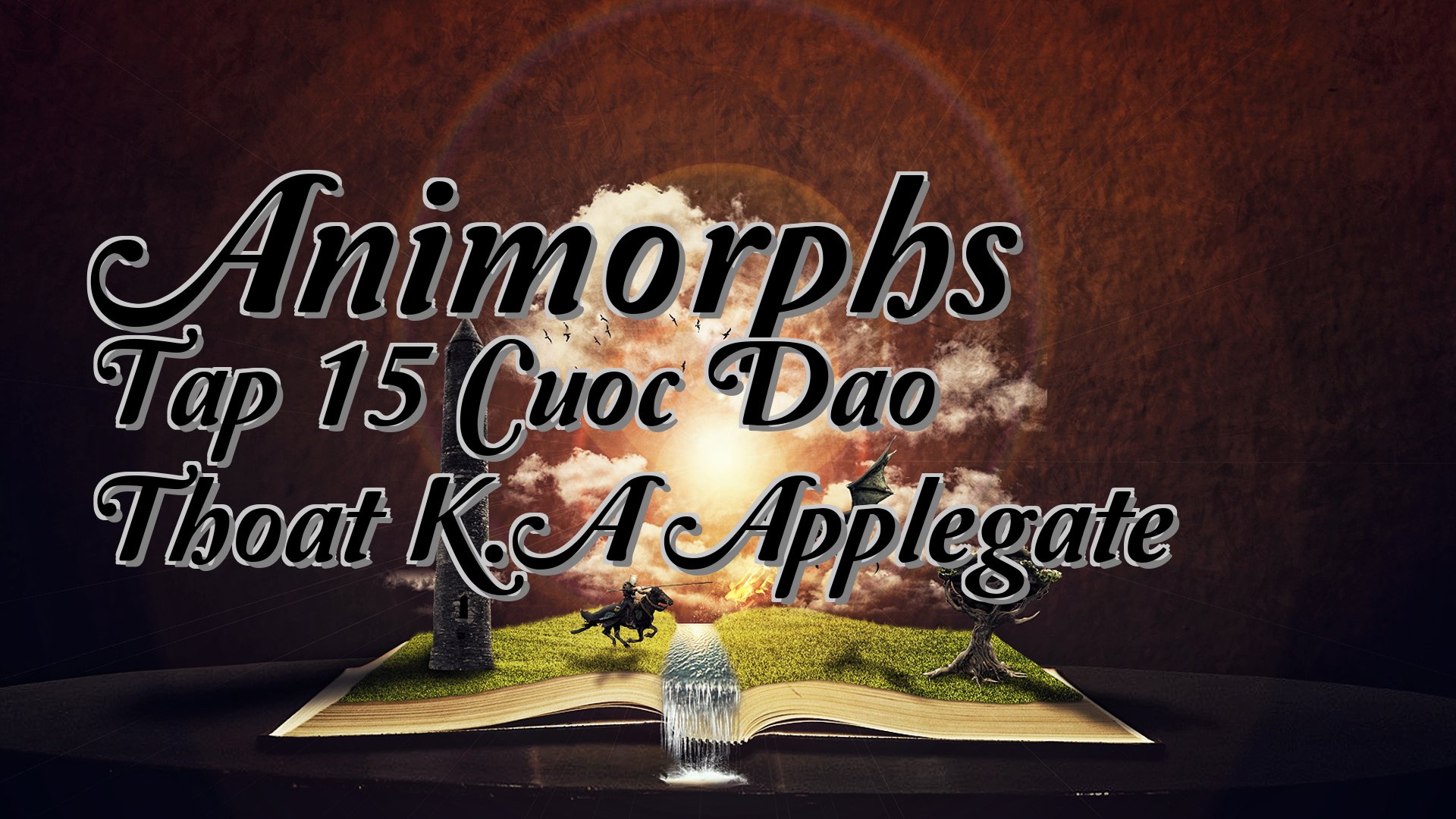 cover-Animorphs Tap 15 Cuoc Dao Thoat K.A Applegate