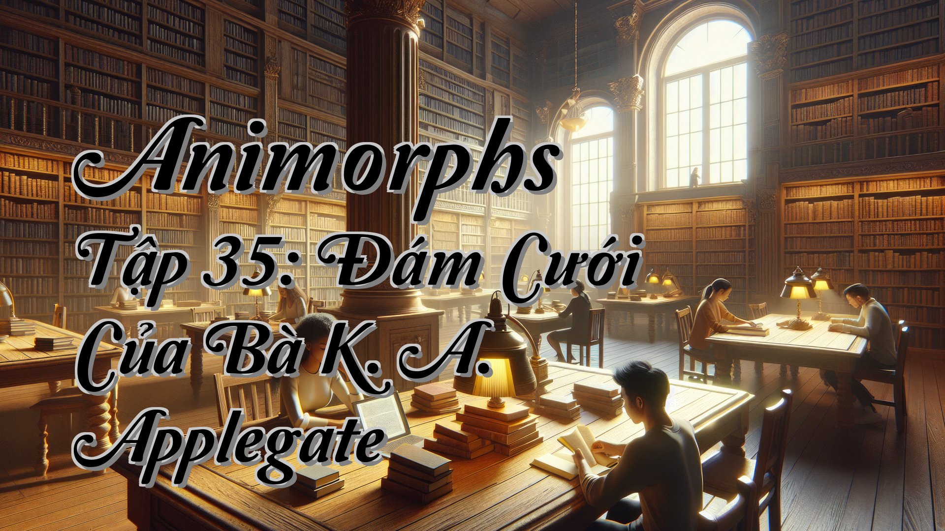 cover-Animorphs Tập 35: Đám Cưới Của Bà K. A. Applegate