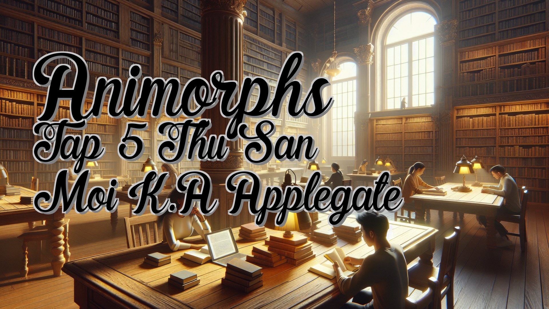 cover-Animorphs Tap 5 Thu San Moi K.A Applegate