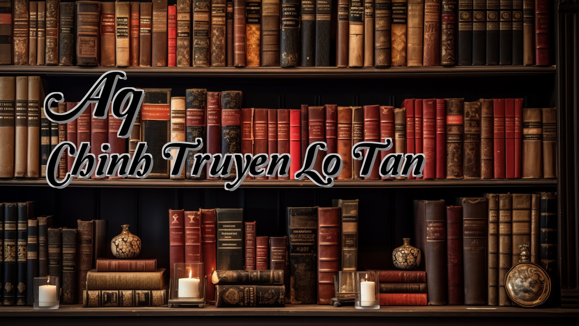 Cover image for Aq Chinh Truyen Lo Tan