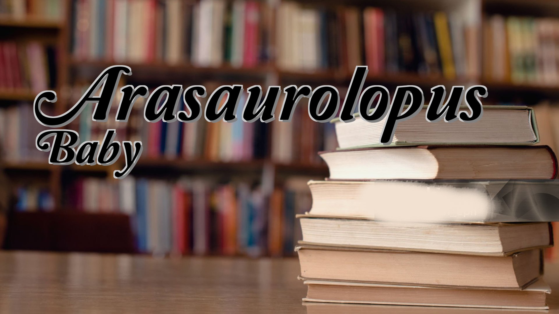 cover-Arasaurolopus Baby