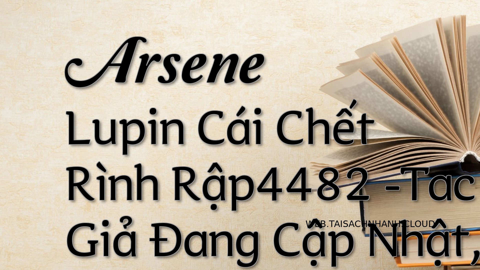 Cover Arsene Lupin Cai Che.jpg