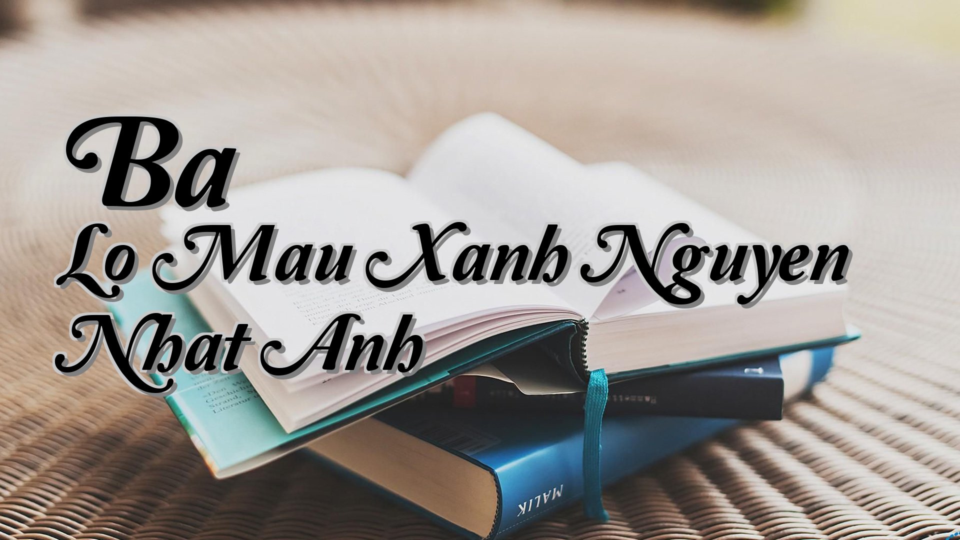 cover-Ba Lo Mau Xanh Nguyen Nhat Anh