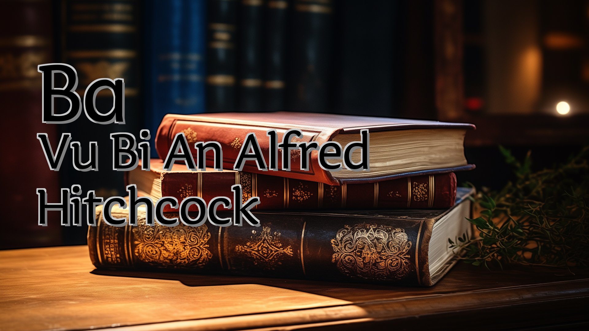 cover-Ba Vu Bi An Alfred Hitchcock