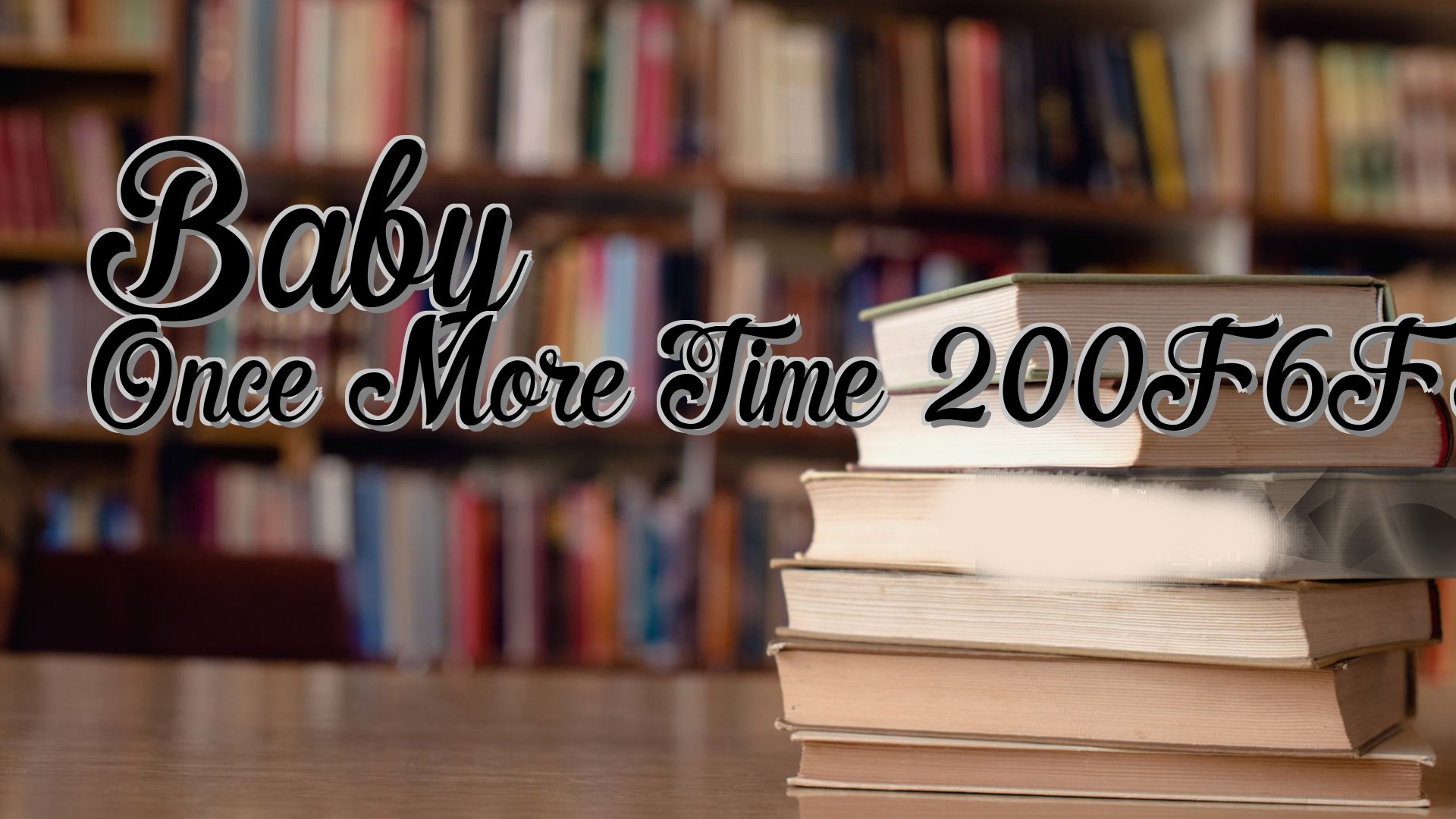 cover-Baby Once More Time 200F6F3A