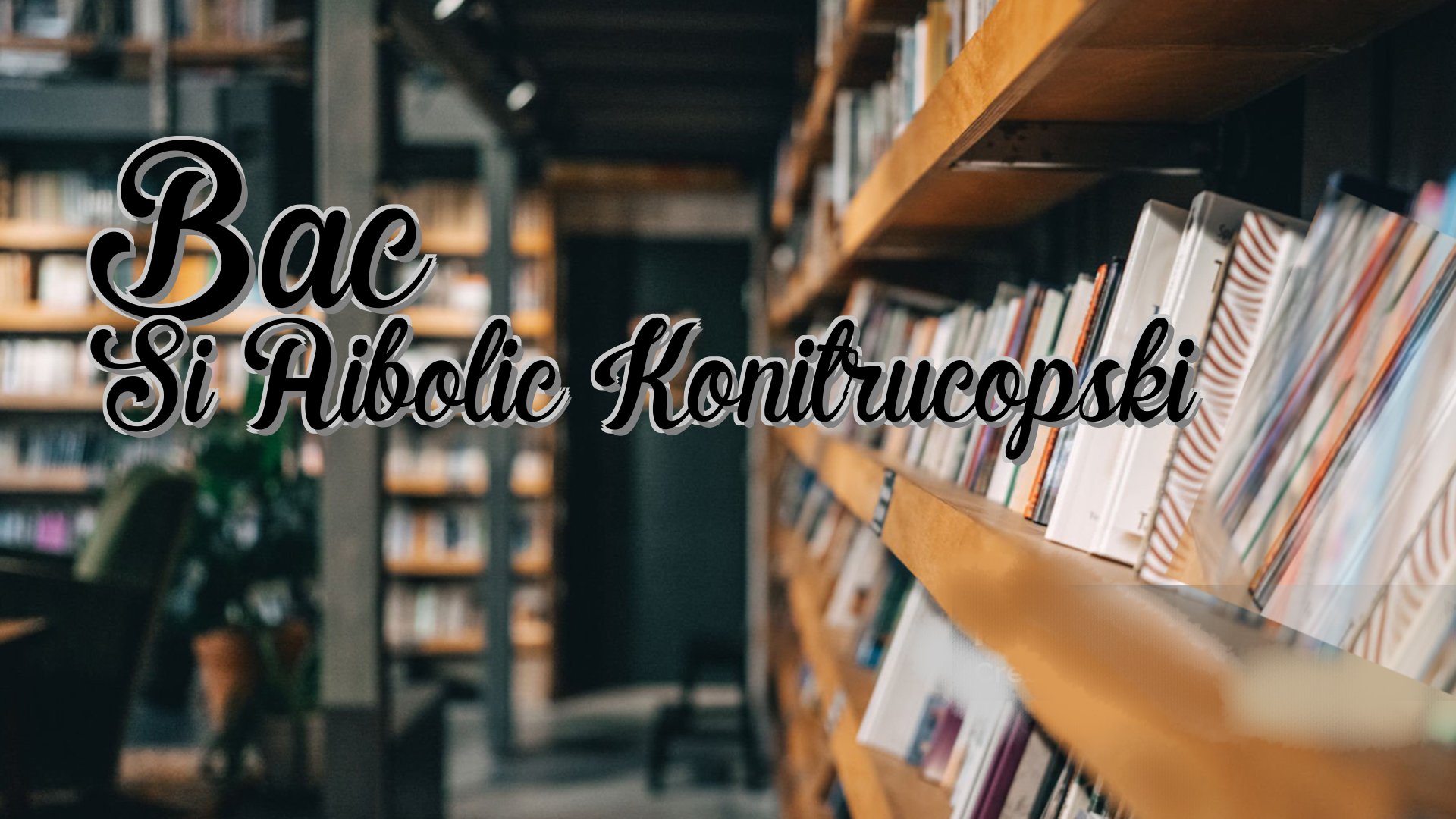 cover-Bac Si Aibolic Konitrucopski