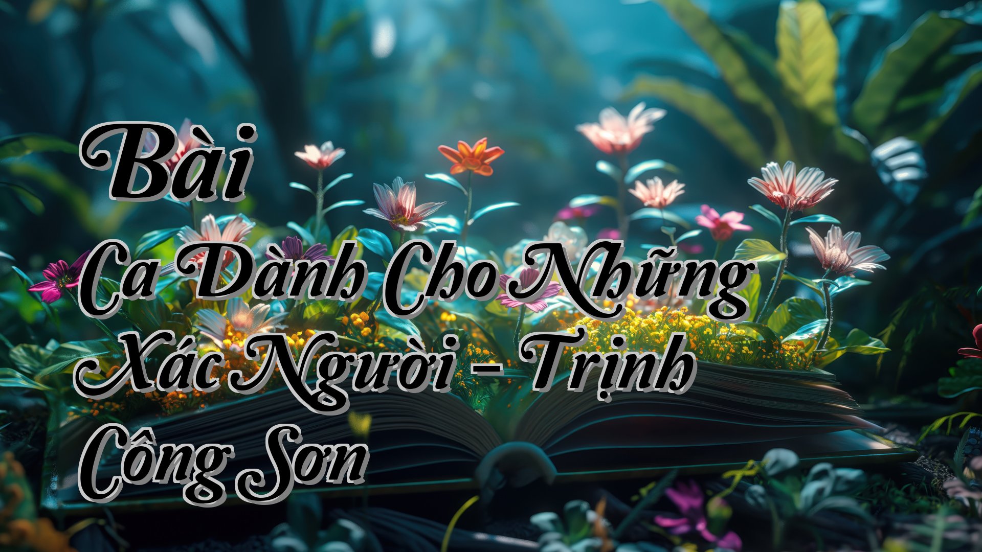 cover-Bài Ca Dành Cho Những Xác Người - Trịnh Công Sơn
