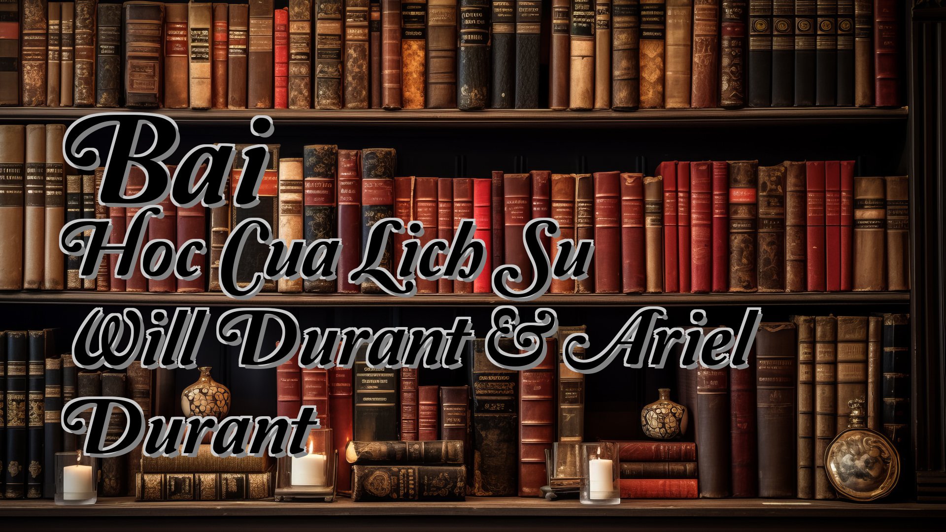 cover-Bai Hoc Cua Lich Su Will Durant & Ariel Durant