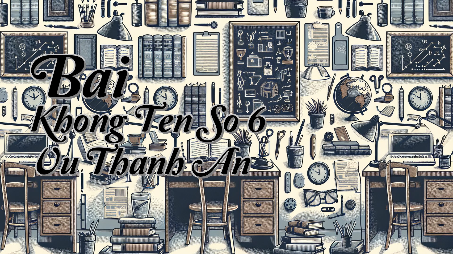 cover-Bai Khong Ten So 6 Vu Thanh An