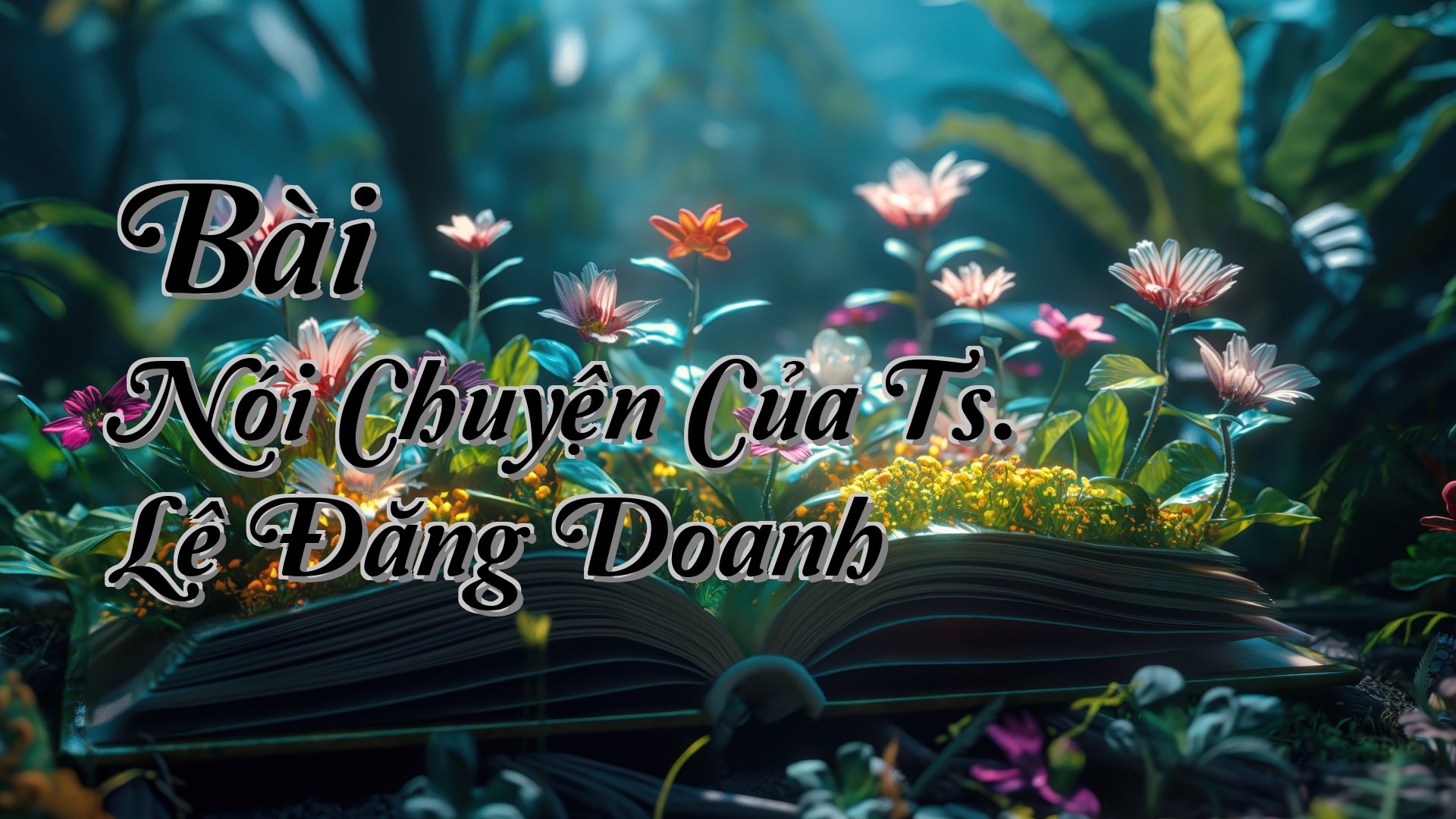 cover-Bài Nói Chuyện Của Ts. Lê Đăng Doanh