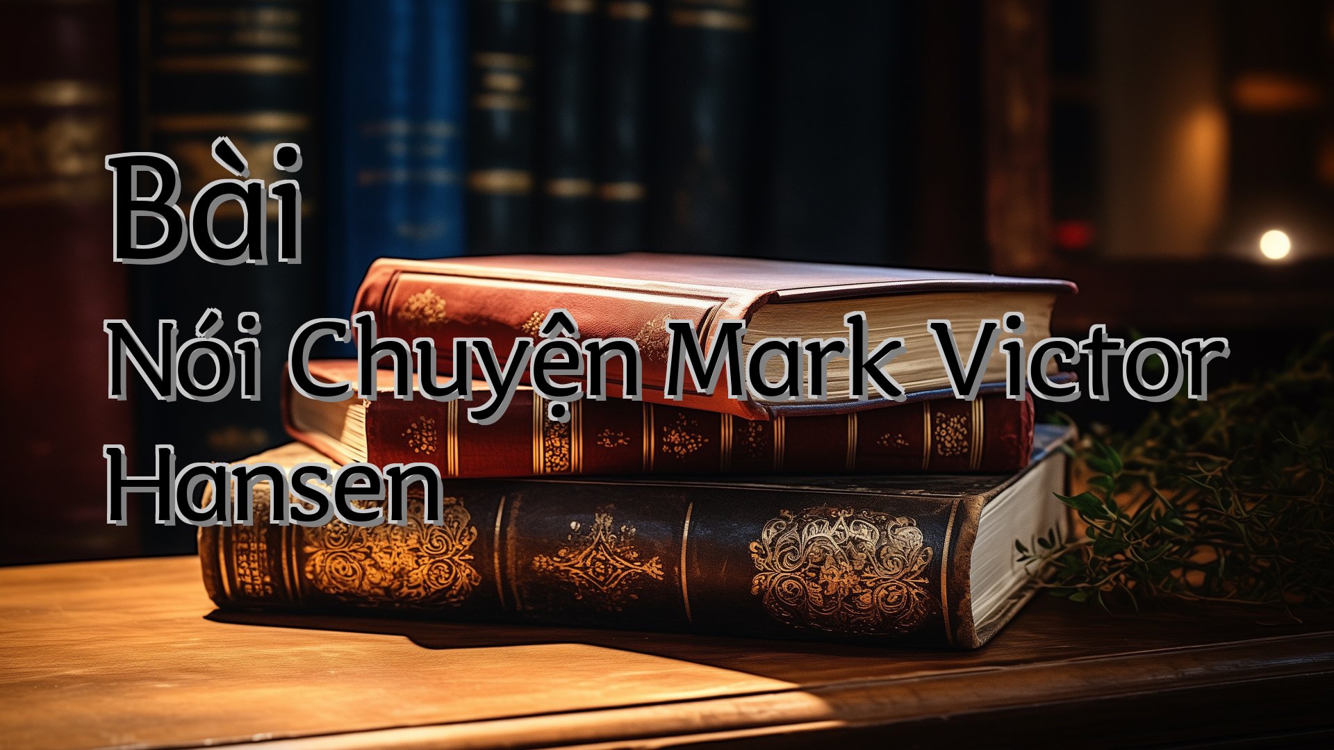 cover-Bài Nói Chuyện Mark Victor Hansen