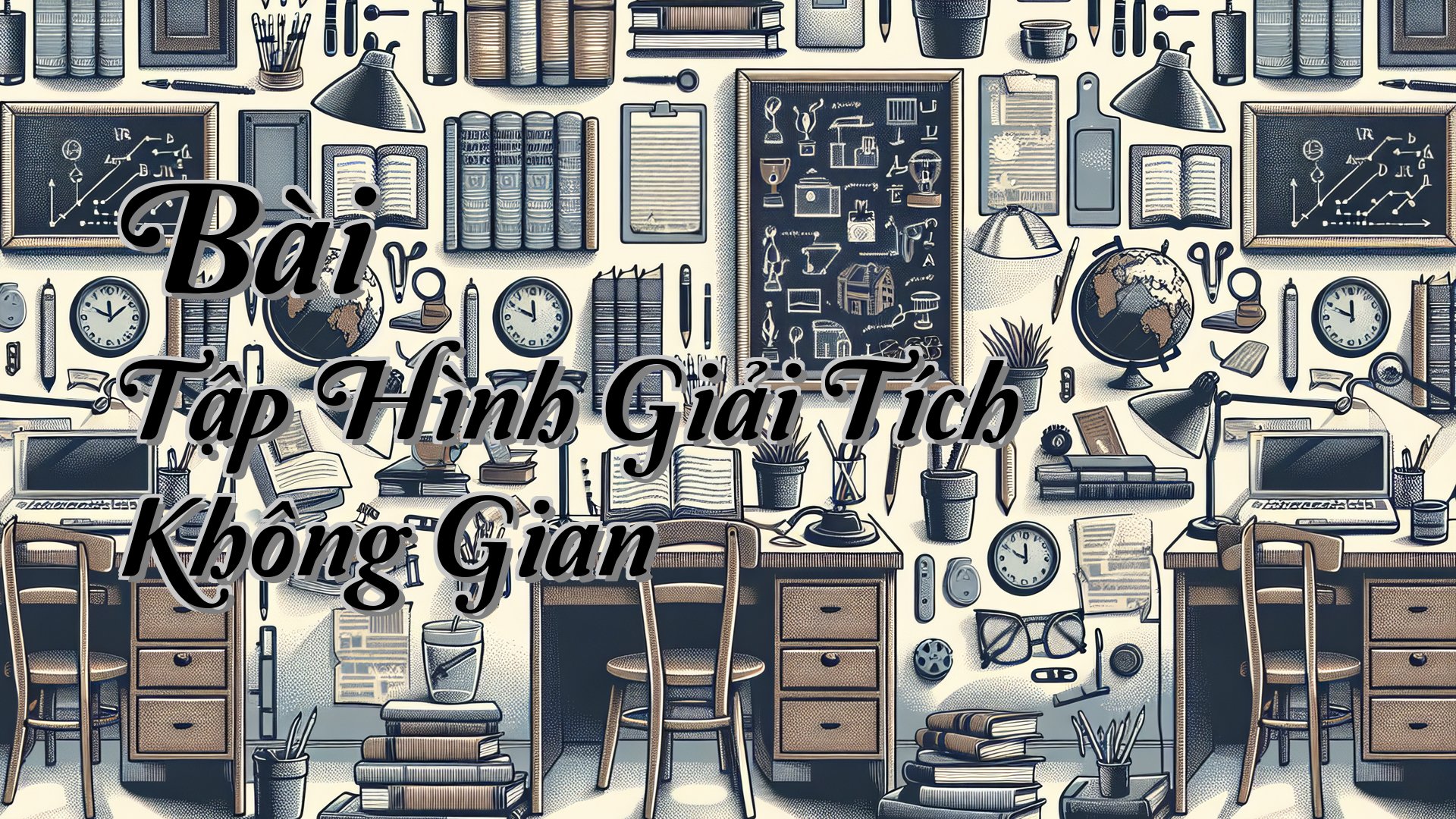 cover-Bài Tập Hình Giải Tích Không Gian