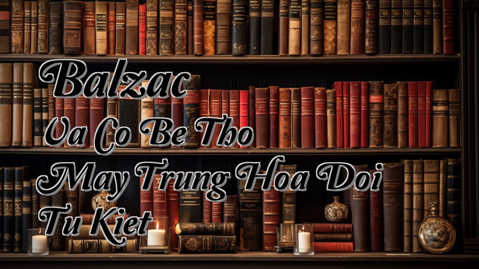 Cover image for Balzac Va Co Be Tho May Trung Hoa Doi Tu Kiet