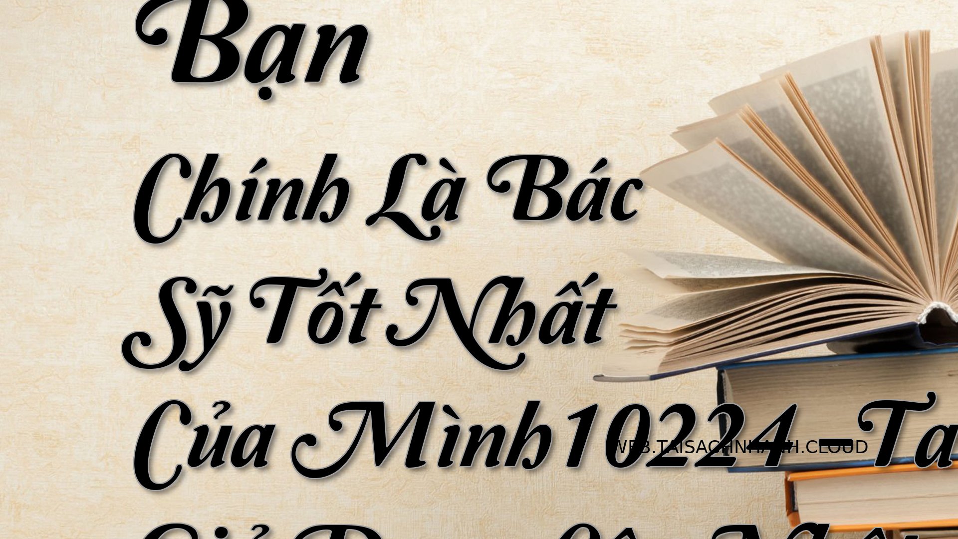 Cover Ban Chinh La Bac Sy .jpg
