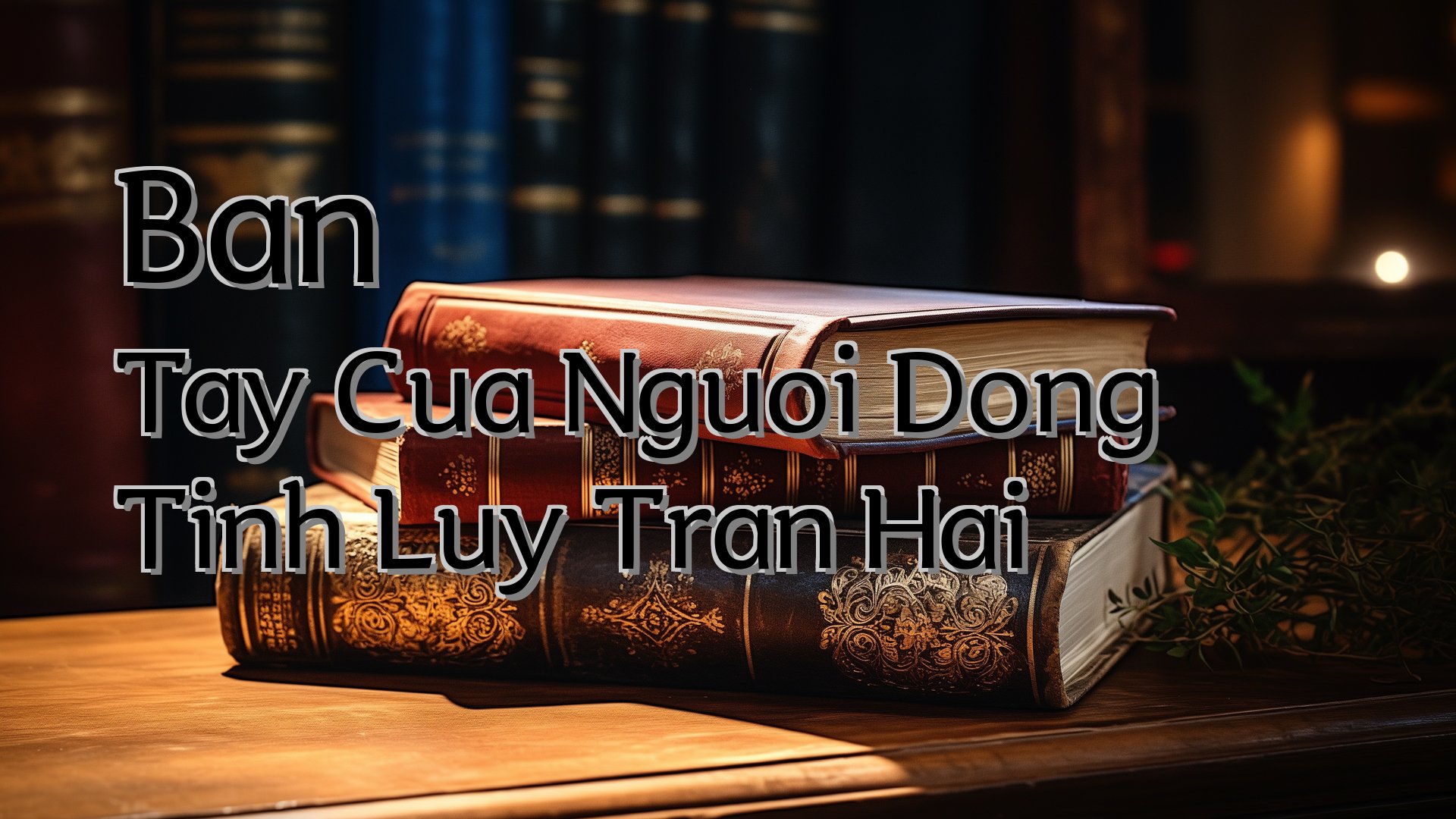 cover-Ban Tay Cua Nguoi Dong Tinh Luy Tran Hai