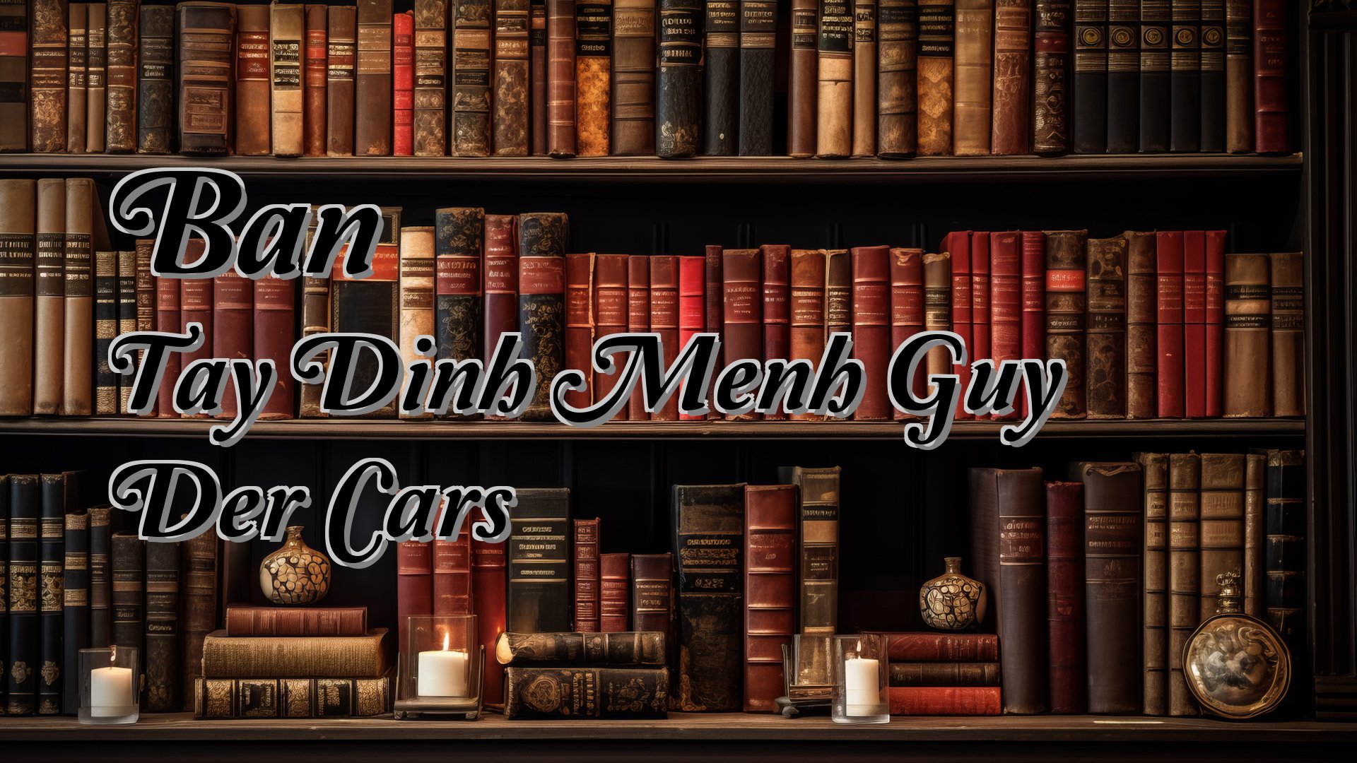 Cover image for Ban Tay Dinh Menh Guy Der Cars