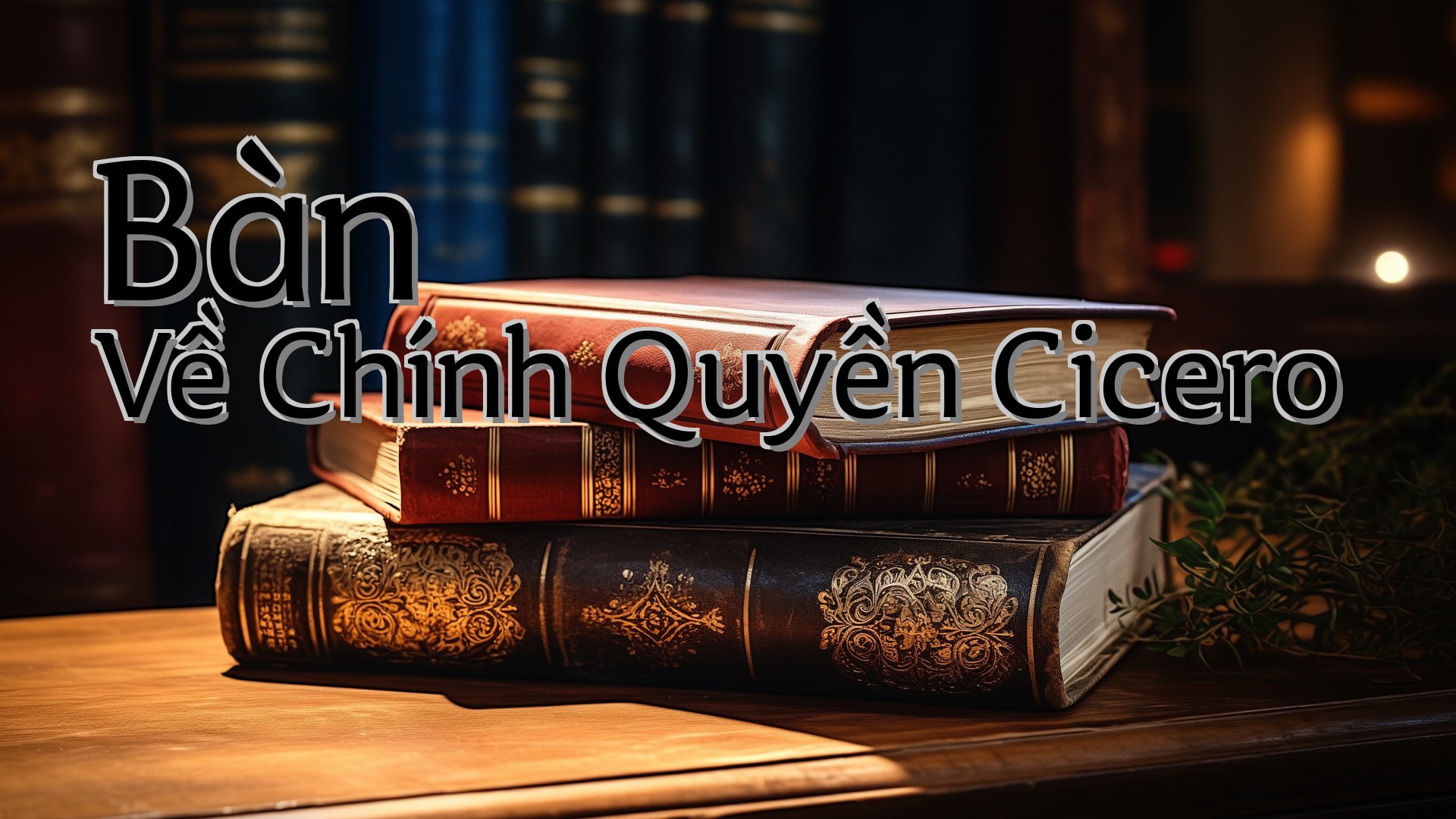 cover-Bàn Về Chính Quyền Cicero