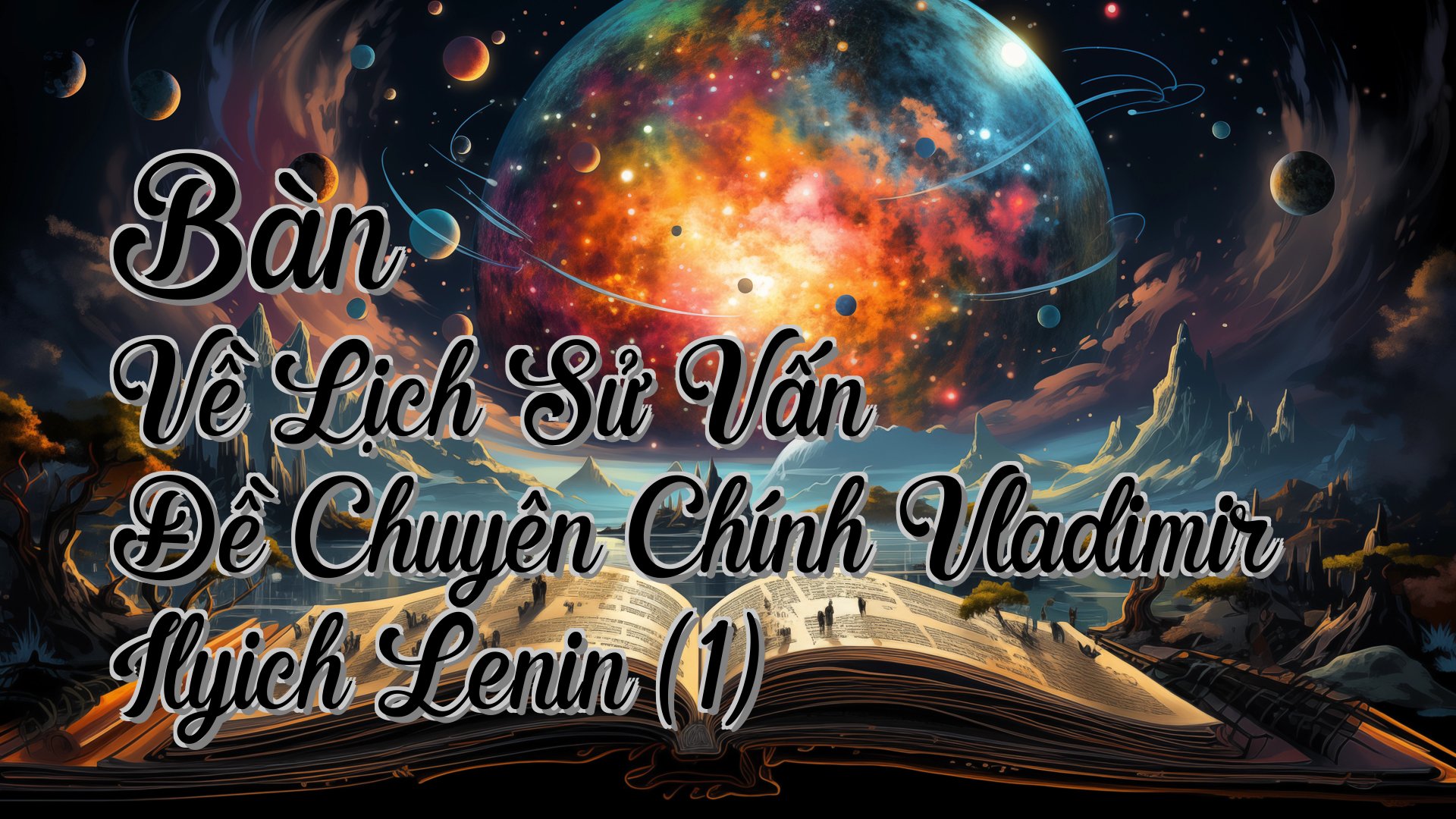 cover-Bàn Về Lịch Sử Vấn Đề Chuyên Chính Vladimir Ilyich Lenin (1)