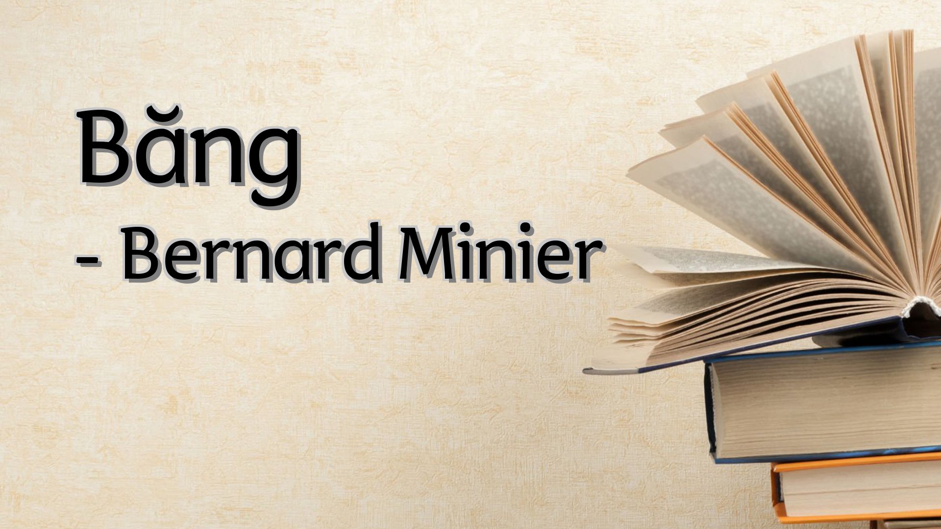 cover-Băng - Bernard Minier