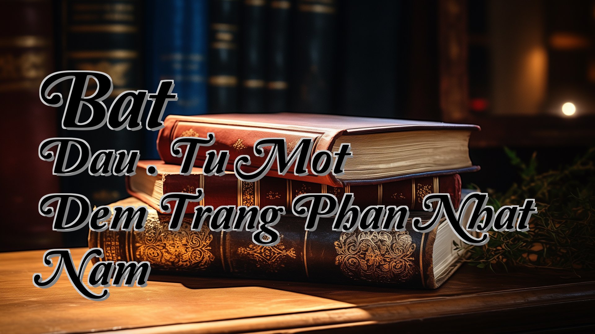 cover-Bat Dau . Tu Mot Dem Trang Phan Nhat Nam