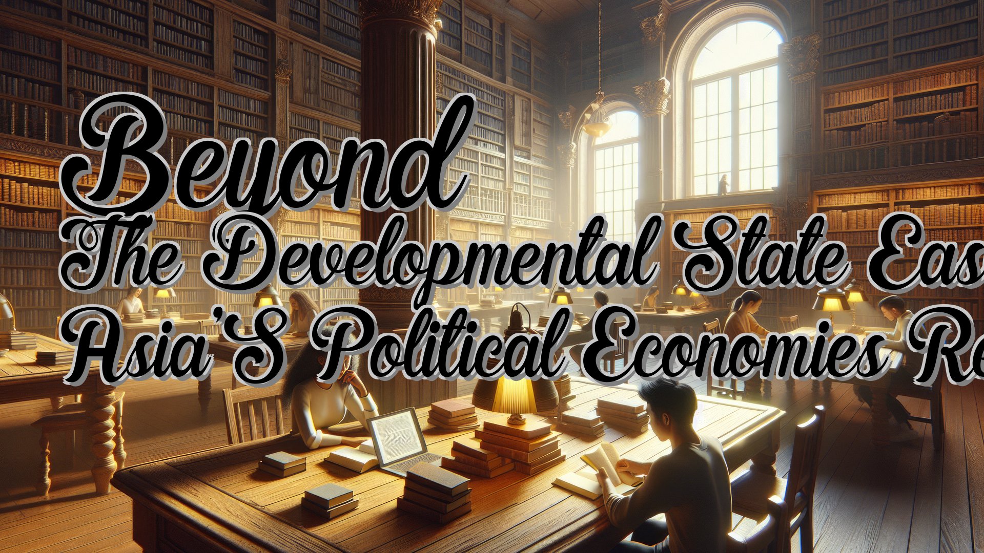 cover-Beyond The Developmental State East Asia’S Political Economies Reconsidered