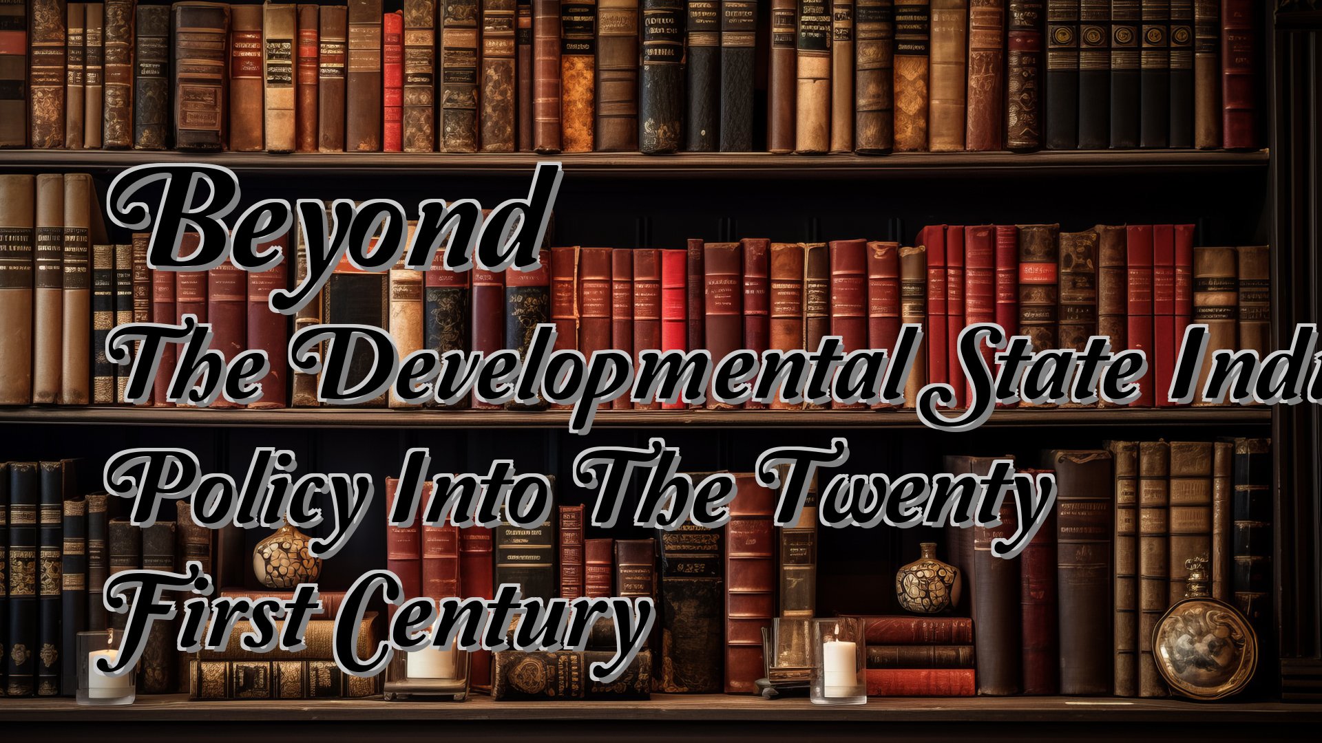 Cover image for Beyond The Developmental State Industrial Policy Into The Twenty First Century