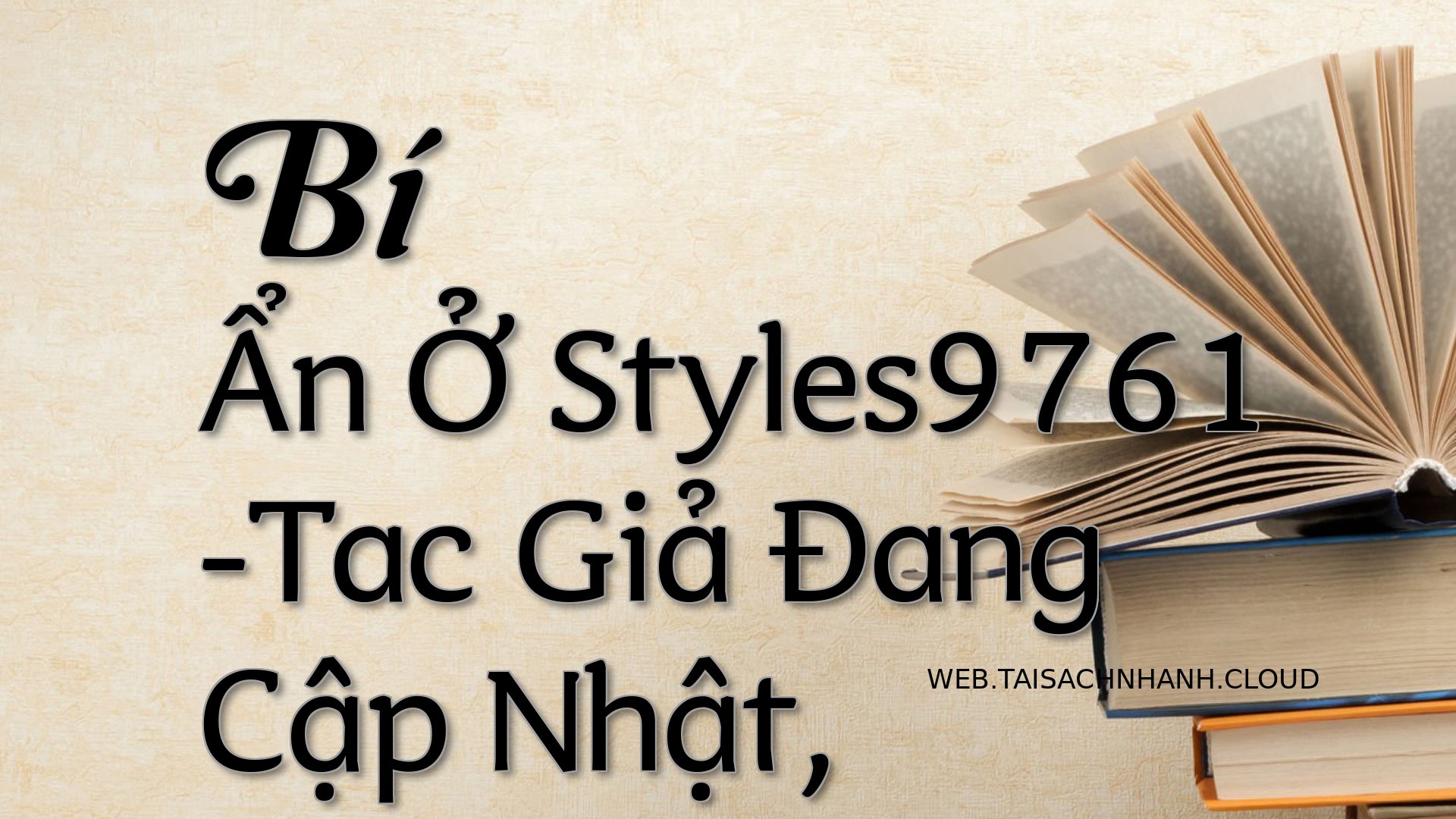 Cover Bi An O Styles9761.jpg