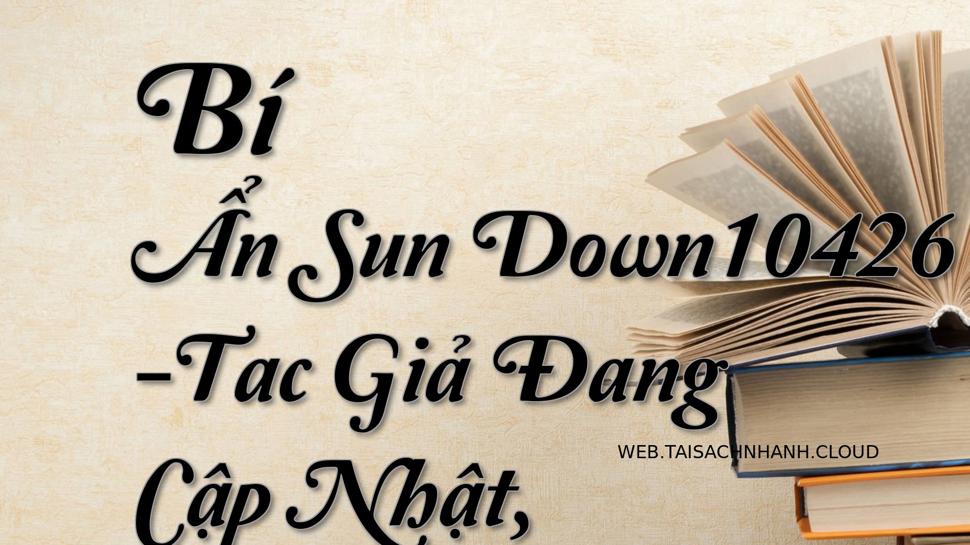 Cover Bi An Sun Down10426.jpg