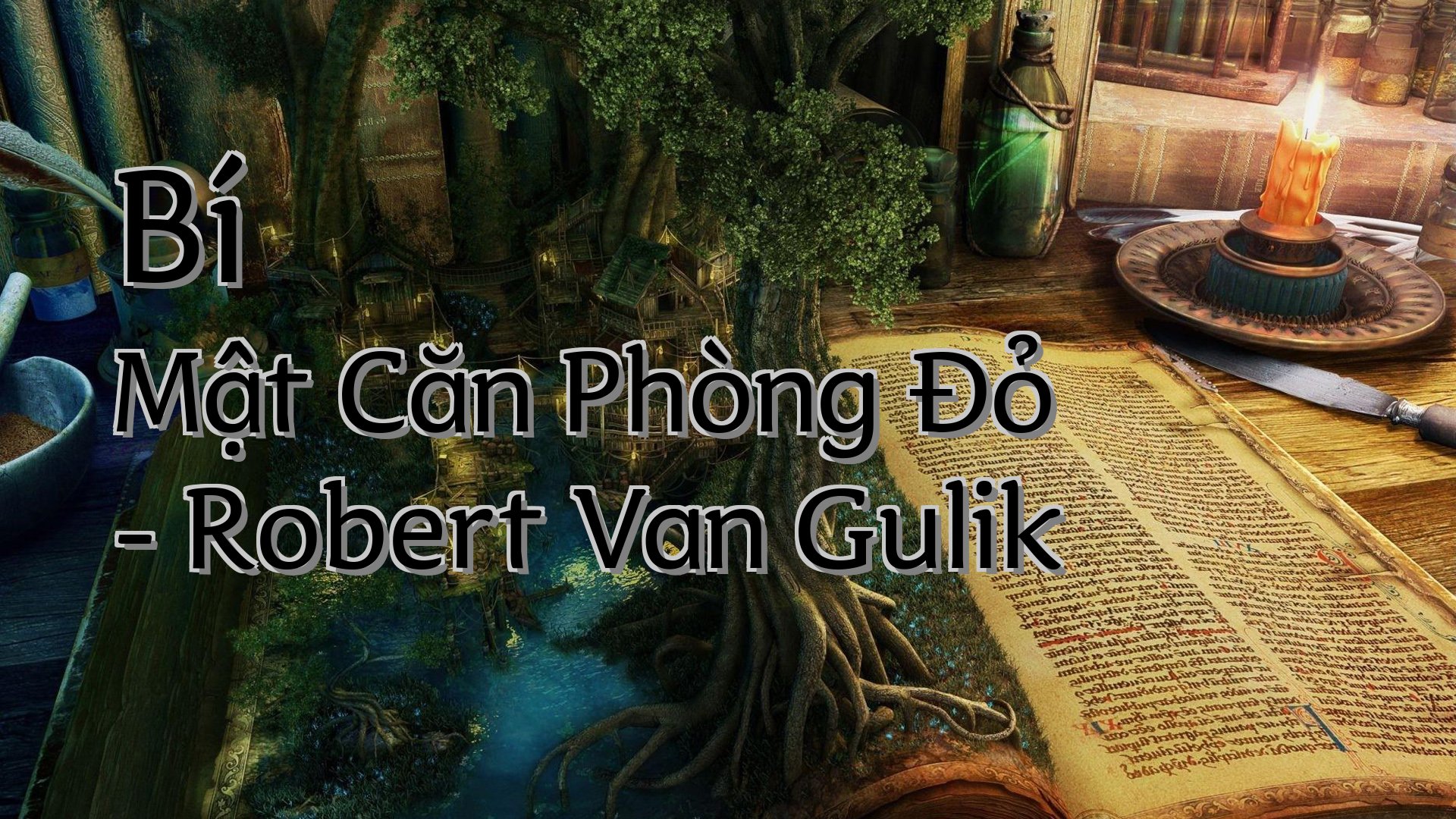 cover-Bí Mật Căn Phòng Đỏ - Robert Van Gulik