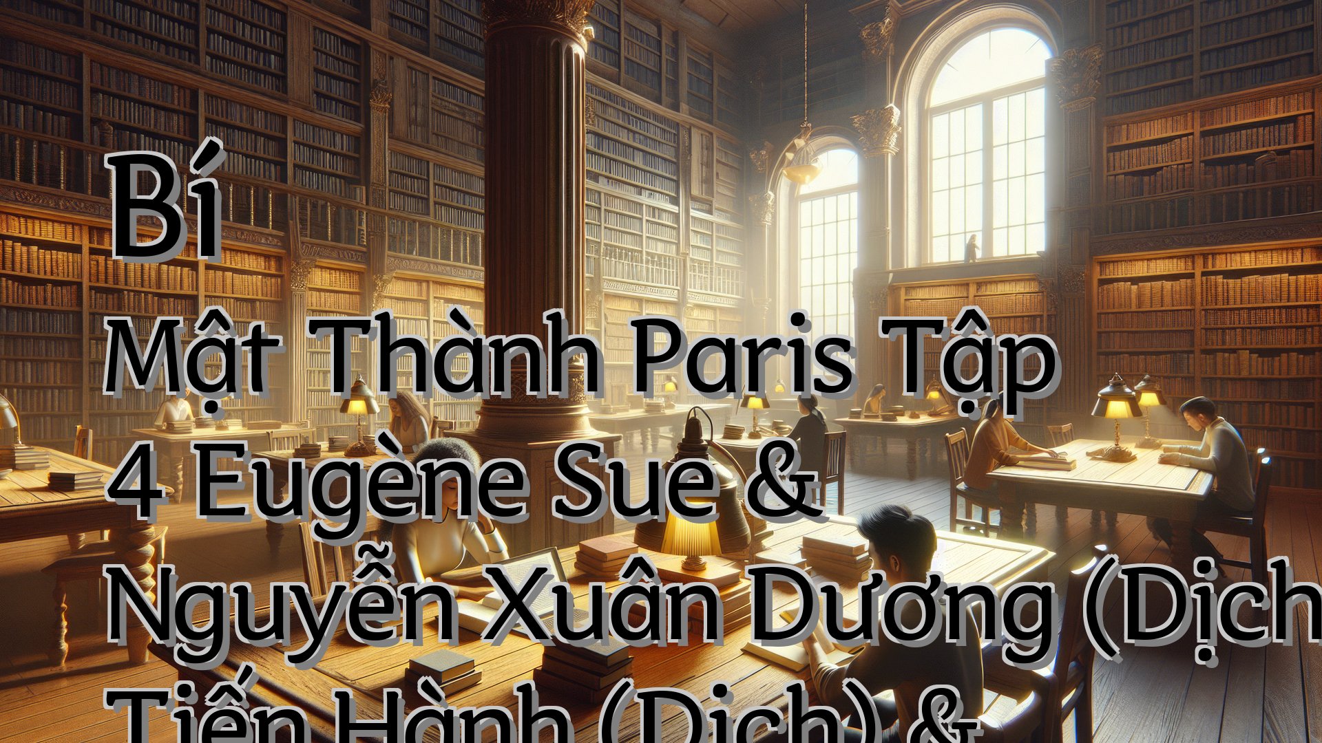 Cover image for Bí Mật Thành Paris Tập 4 Eugène Sue & Nguyễn Xuân Dương (Dịchàng Tiến Hành (Dịch) & Lưu Đức Hiên (Dịch) & Cao Hữu Nhu (Dịch)