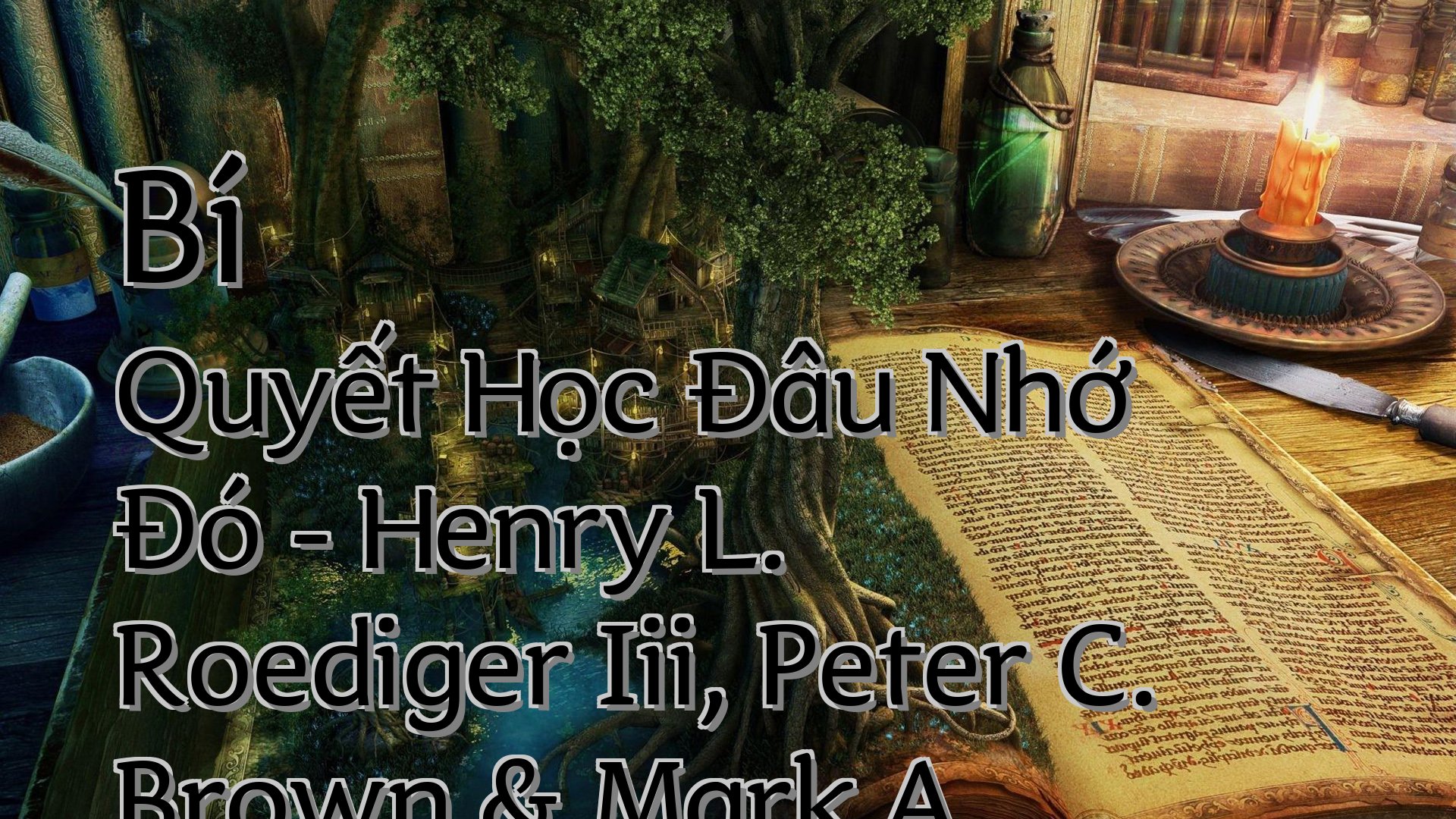 cover-Bí Quyết Học Đâu Nhớ Đó - Henry L. Roediger Iii, Peter C. Brown & Mark A.