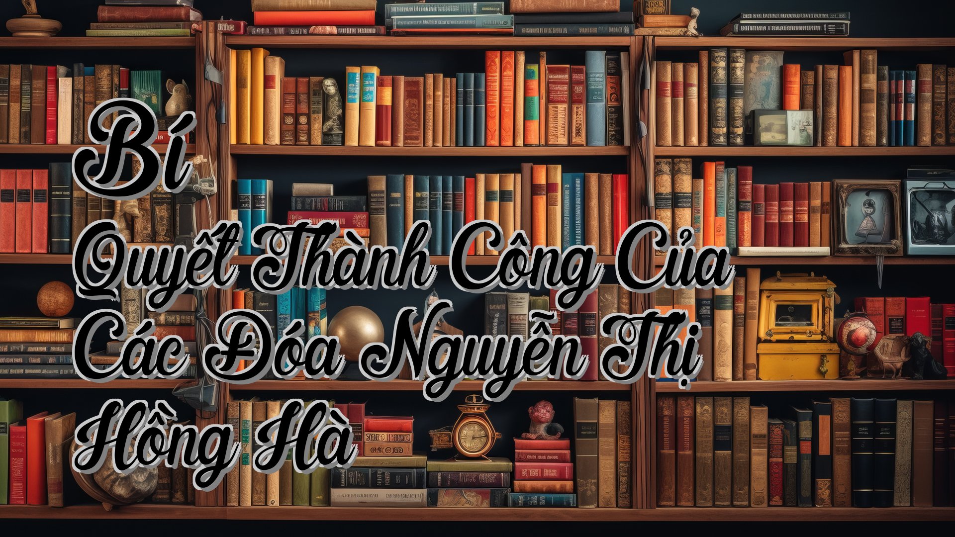 cover-Bí Quyết Thành Công Của Các Đóa Nguyễn Thị Hồng Hà