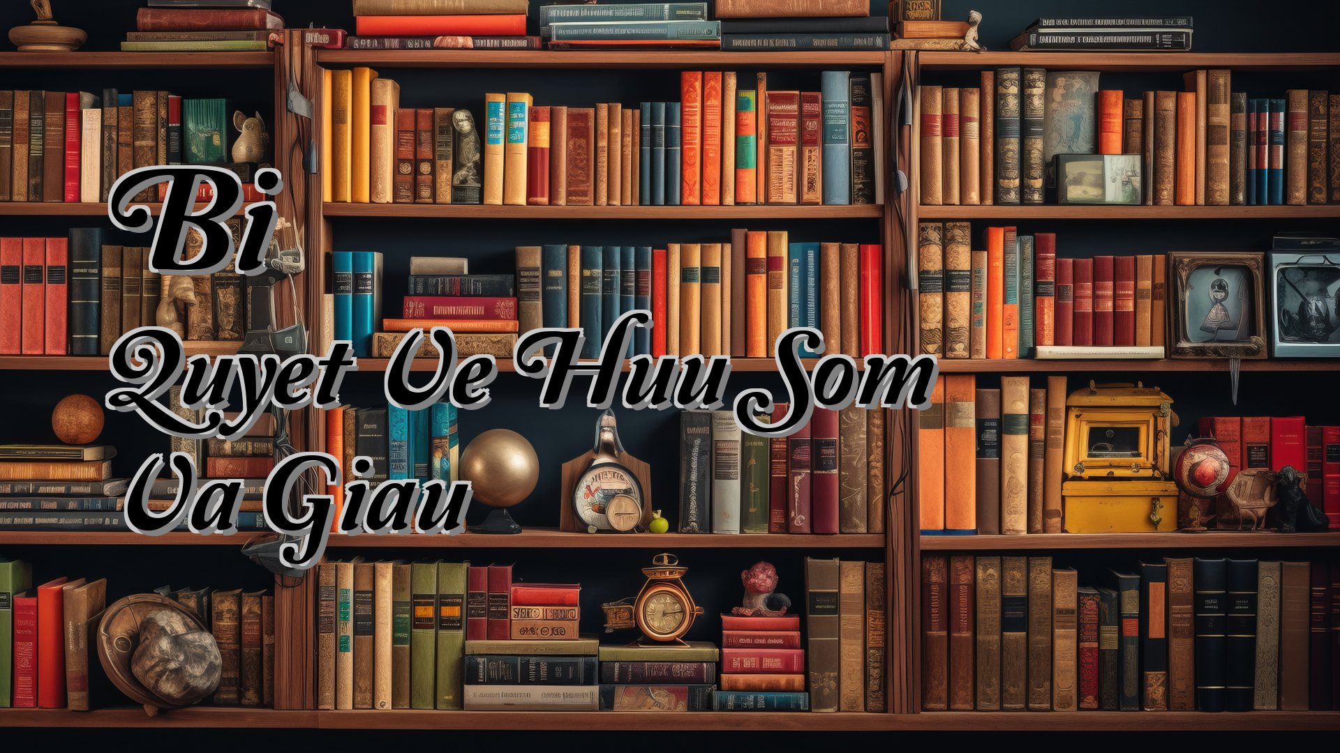 Cover image for Bi Quyet Ve Huu Som Va Giau
