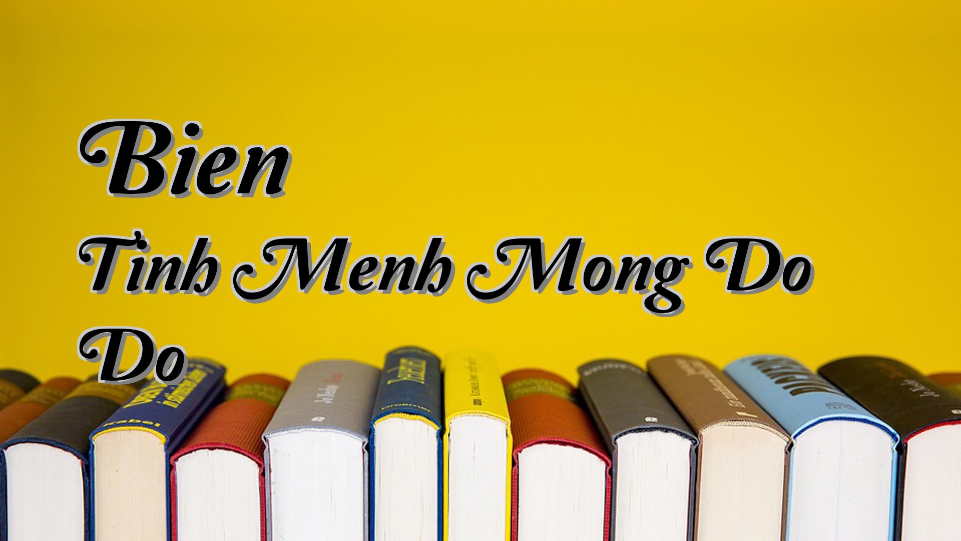 Cover image for Bien Tinh Menh Mong Do Do