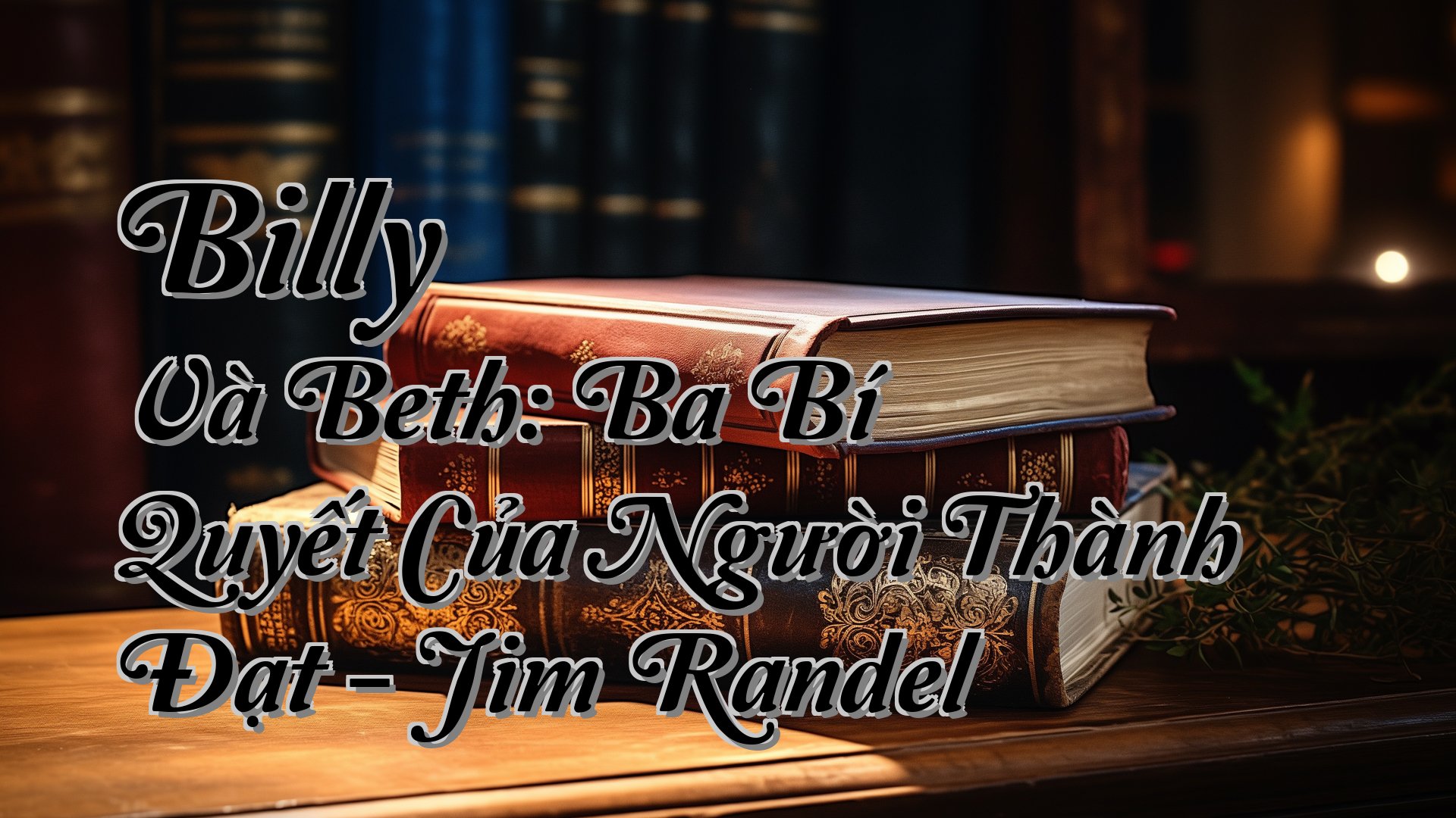 cover-Billy Và Beth: Ba Bí Quyết Của Người Thành Đạt - Jim Randel
