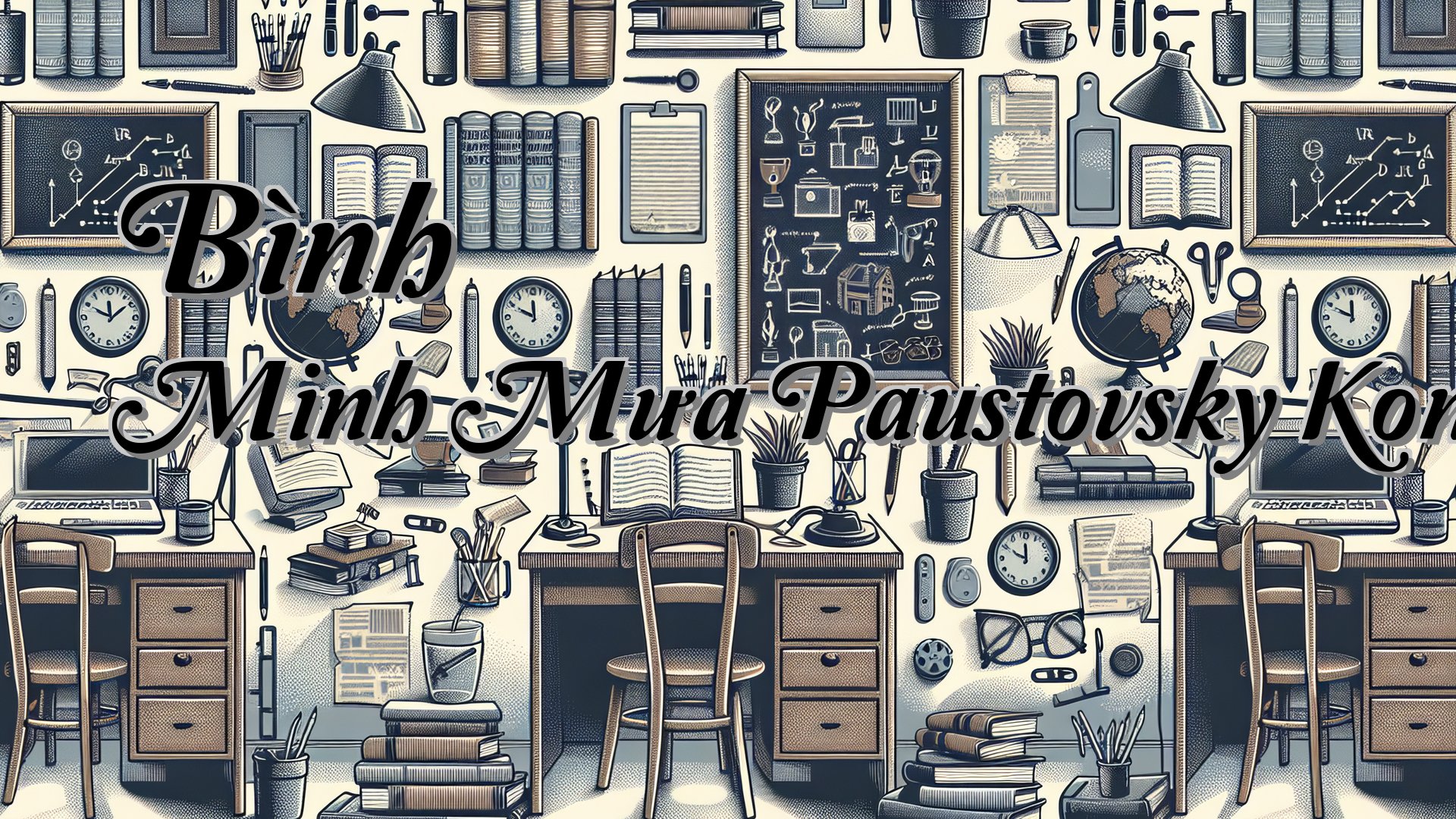 cover-Bình Minh Mưa Paustovsky Konstantin