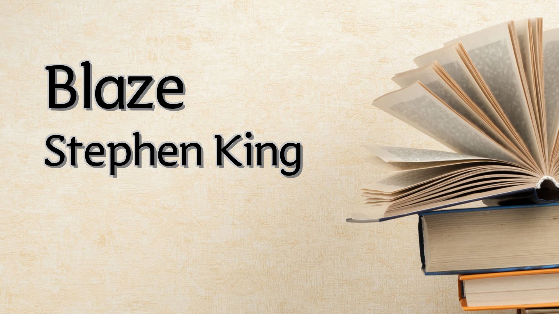 cover-Blaze Stephen King
