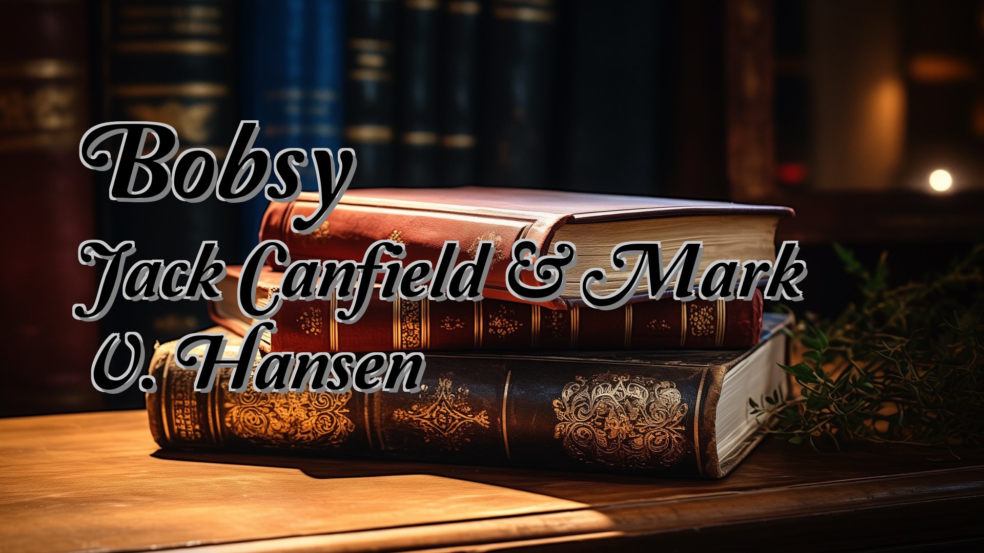 cover-Bobsy Jack Canfield & Mark V. Hansen