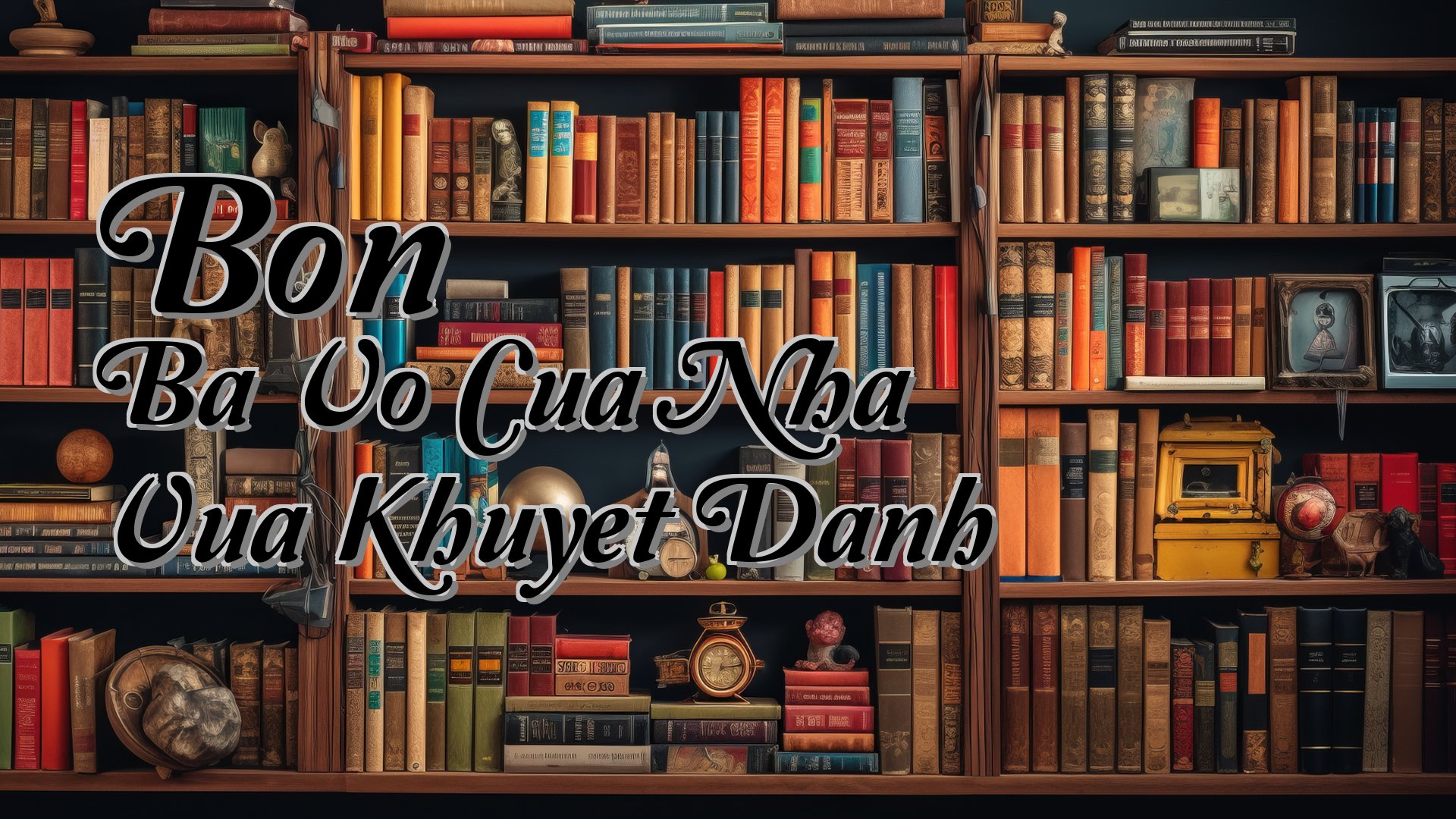 cover-Bon Ba Vo Cua Nha Vua Khuyet Danh