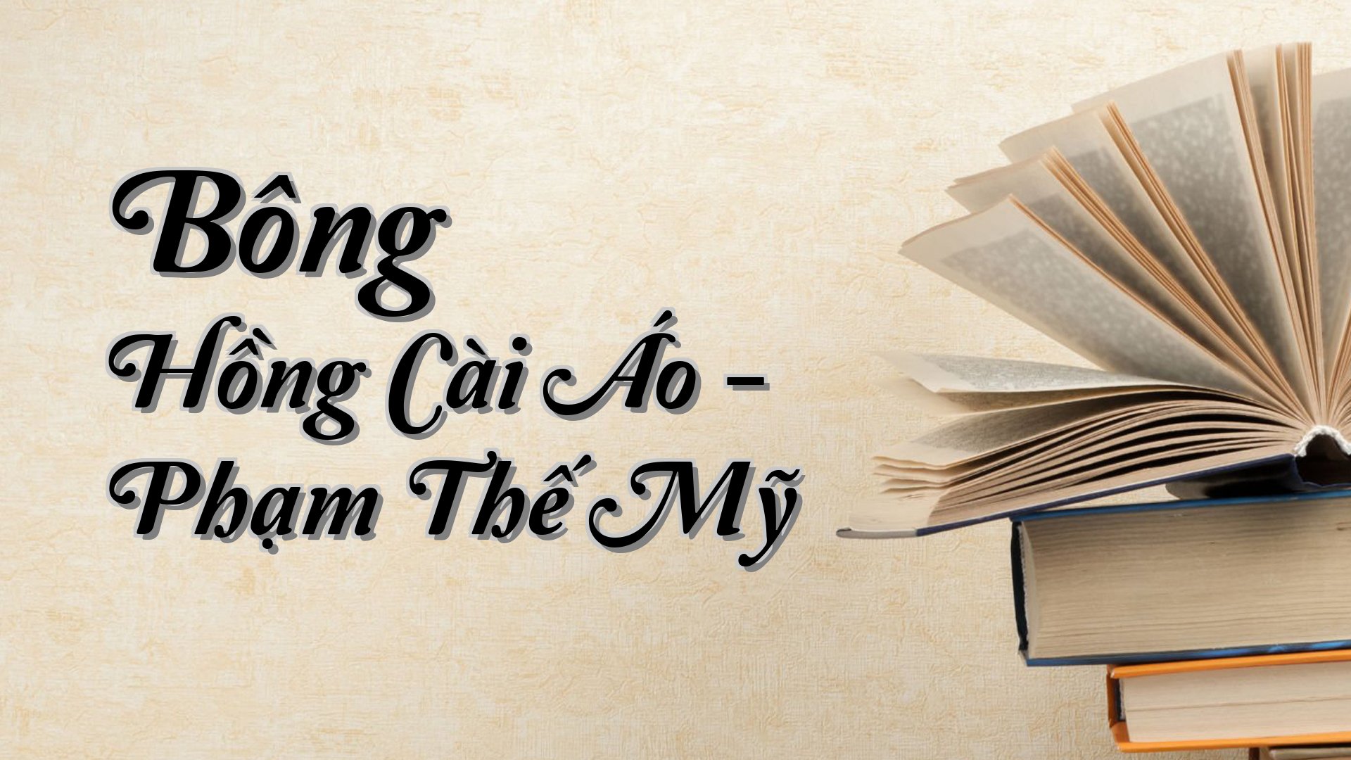 cover-Bông Hồng Cài Áo - Phạm Thế Mỹ