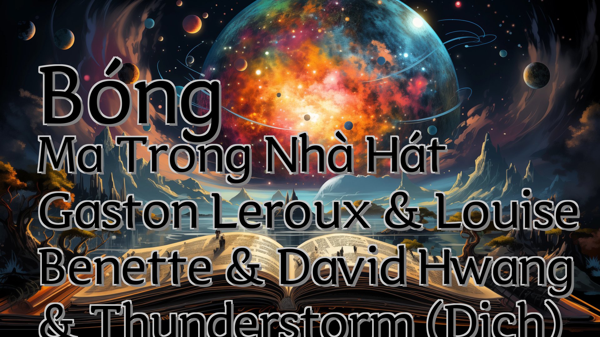 cover-Bóng Ma Trong Nhà Hát Gaston Leroux & Louise Benette & David Hwang & Thunderstorm (Dịch)