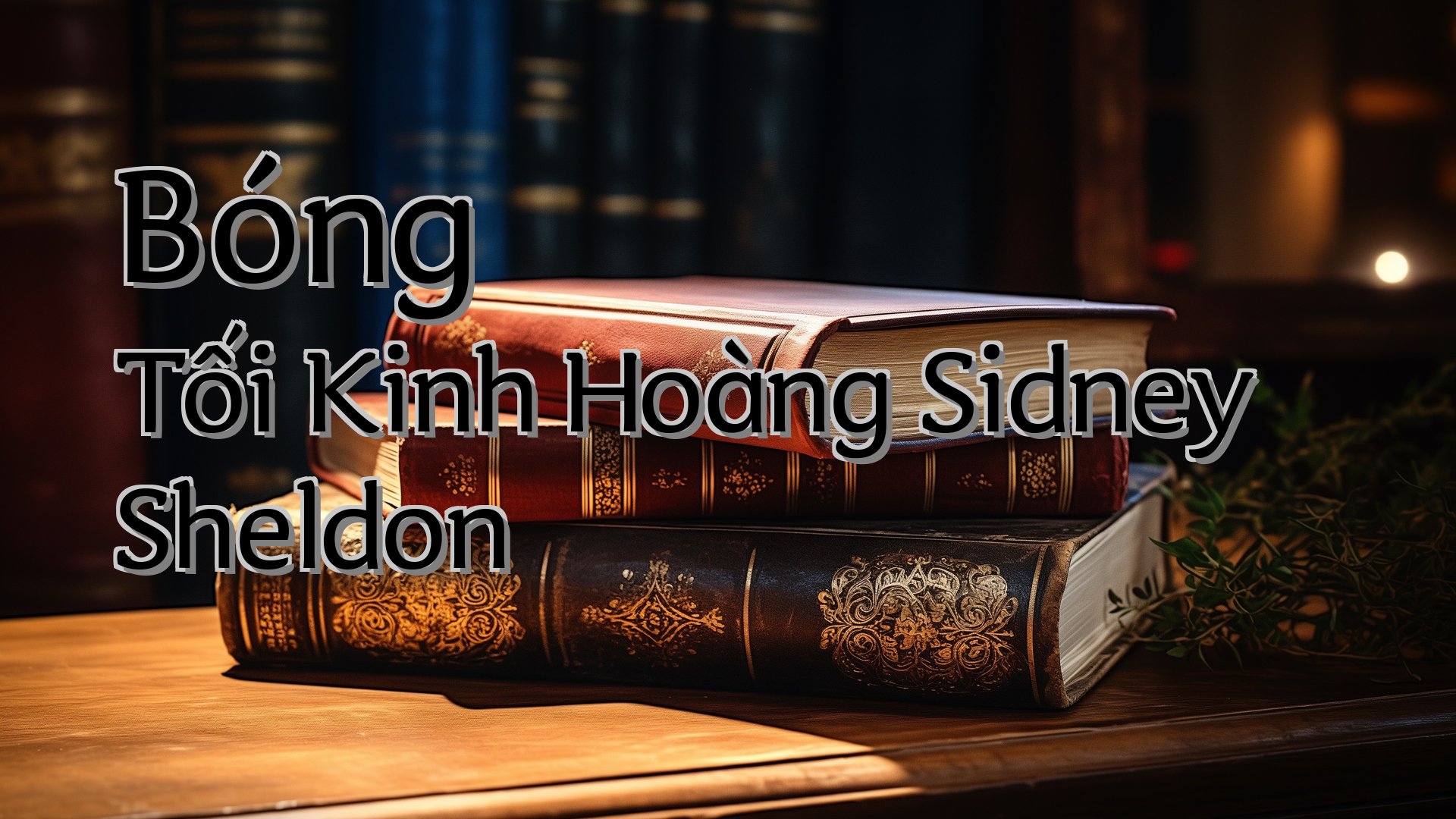 cover-Bóng Tối Kinh Hoàng Sidney Sheldon