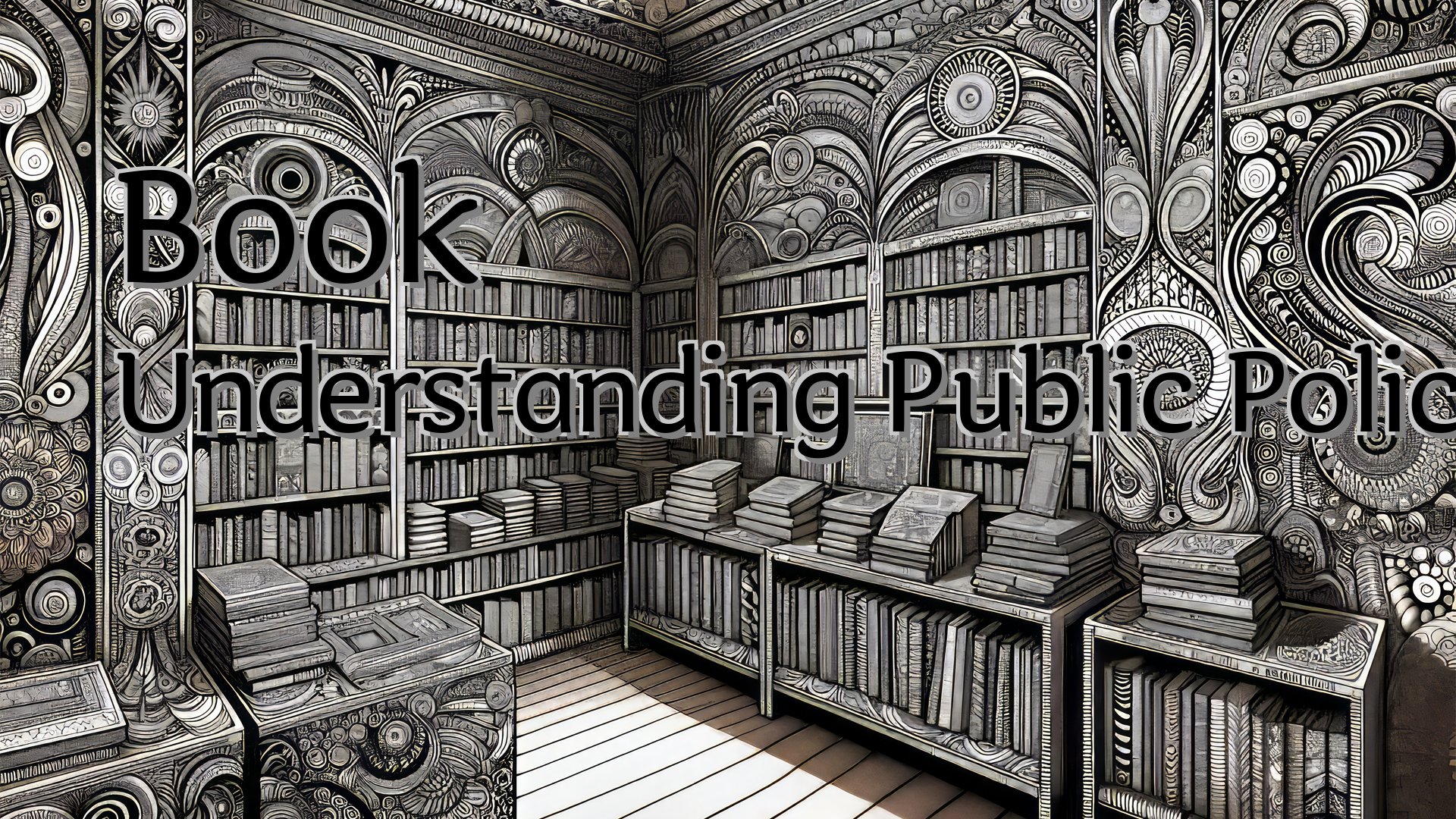 Cover image for Book Understanding Public Policy Dye