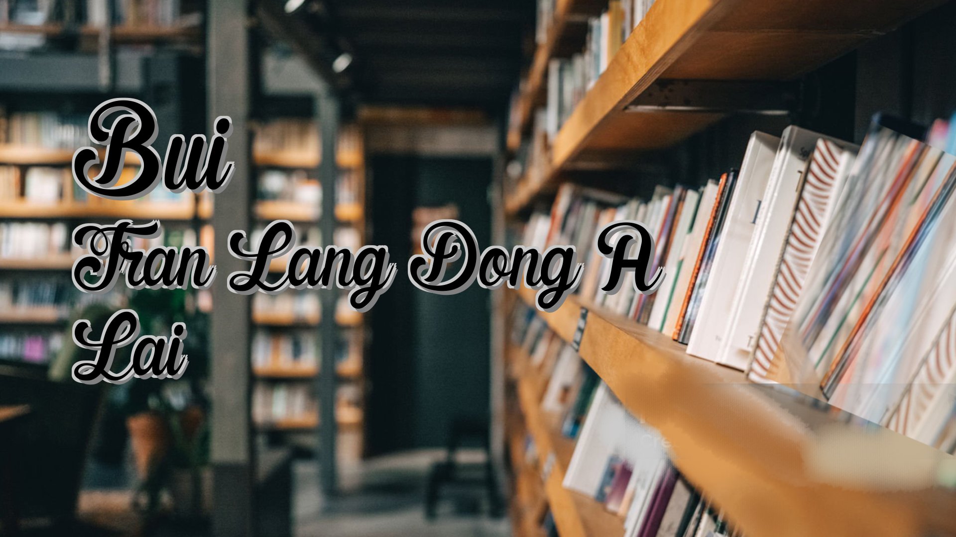 cover-Bui Tran Lang Dong A Lai
