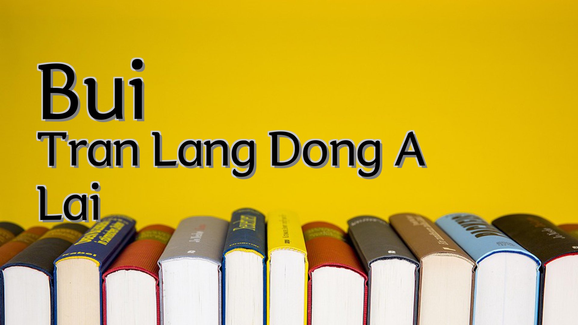 cover-Bui Tran Lang Dong A Lai