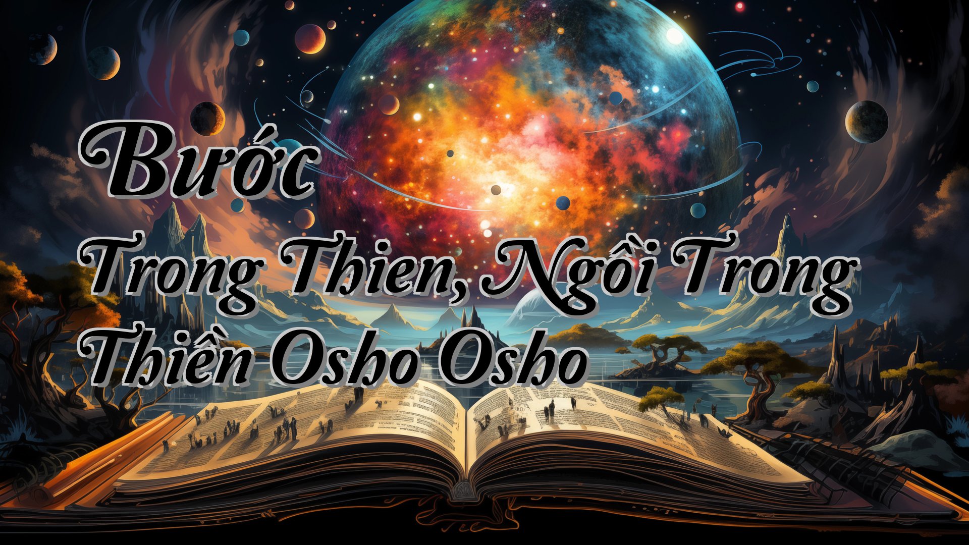 Cover image for Bước Trong Thien, Ngồi Trong Thiền Osho Osho