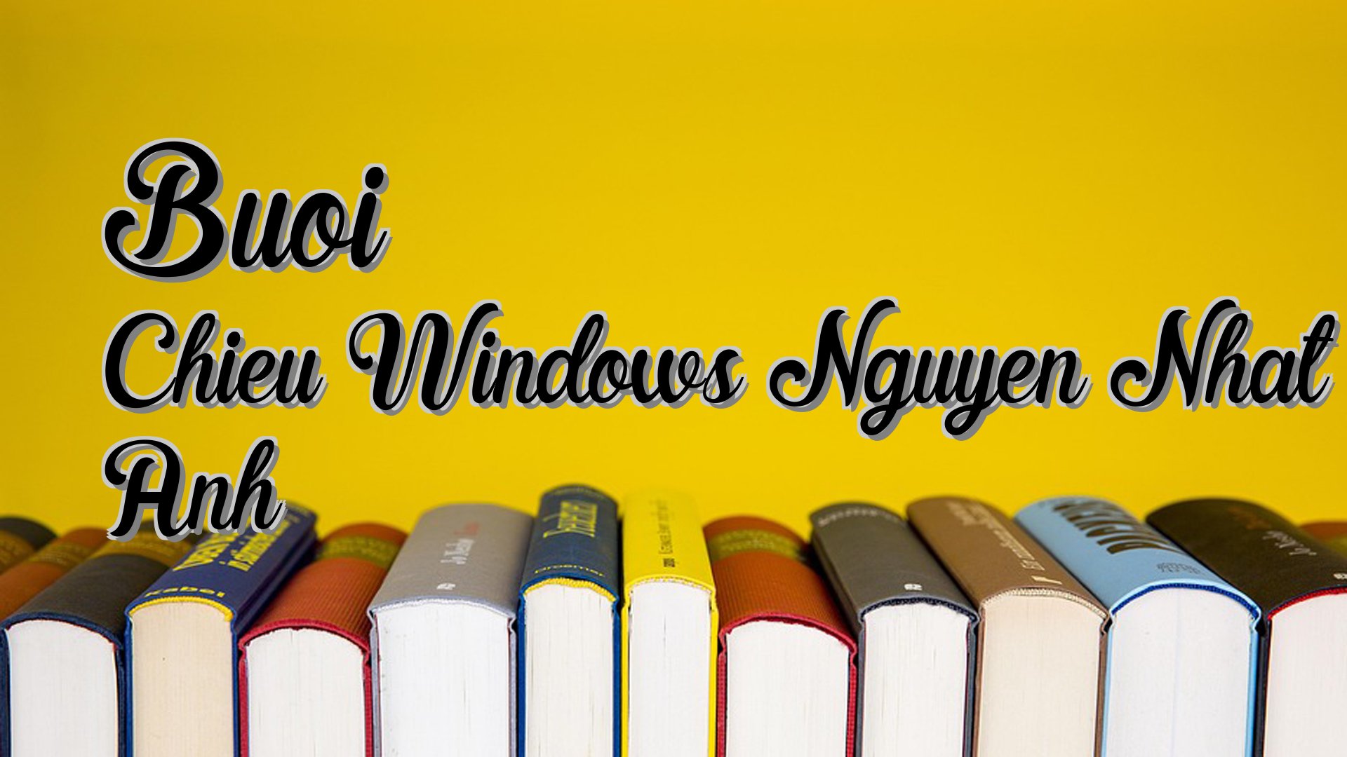 Cover image for Buoi Chieu Windows Nguyen Nhat Anh