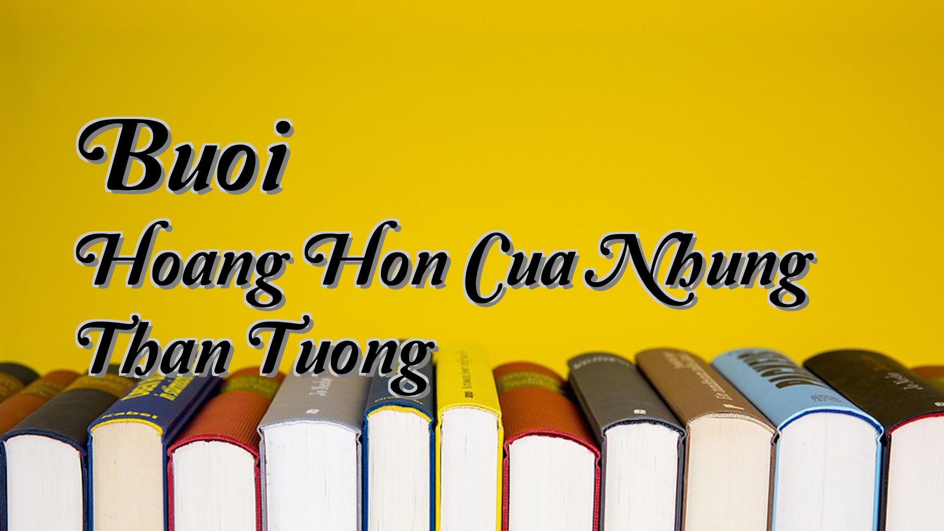 cover-Buoi Hoang Hon Cua Nhung Than Tuong