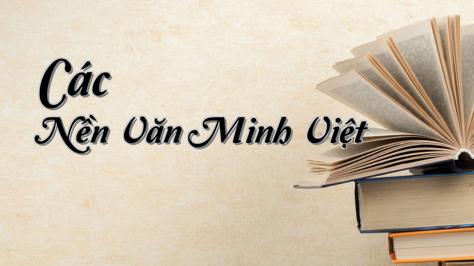 cover-Các Nền Văn Minh Việt