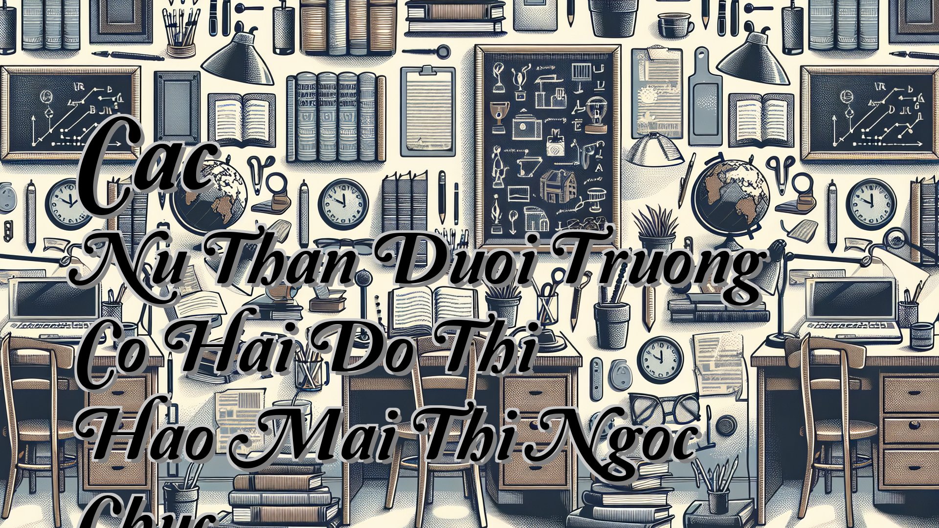 Cover image for Cac Nu Than Duoi Truong Co Hai Do Thi Hao Mai Thi Ngoc Chuc